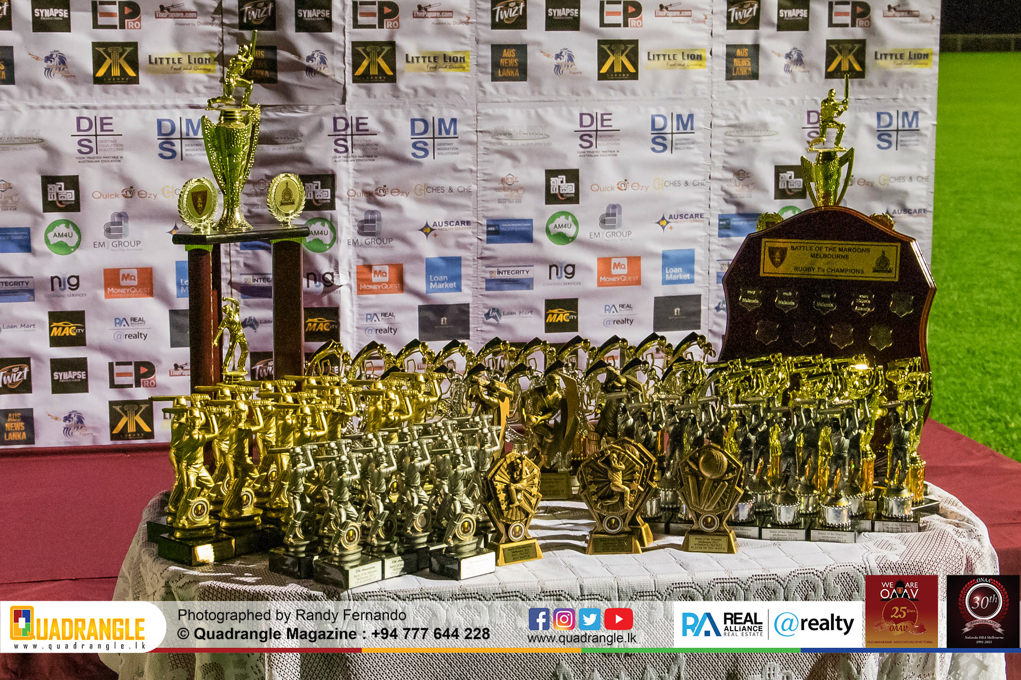 Battle of the Maroons Melbourne 2021 Photo