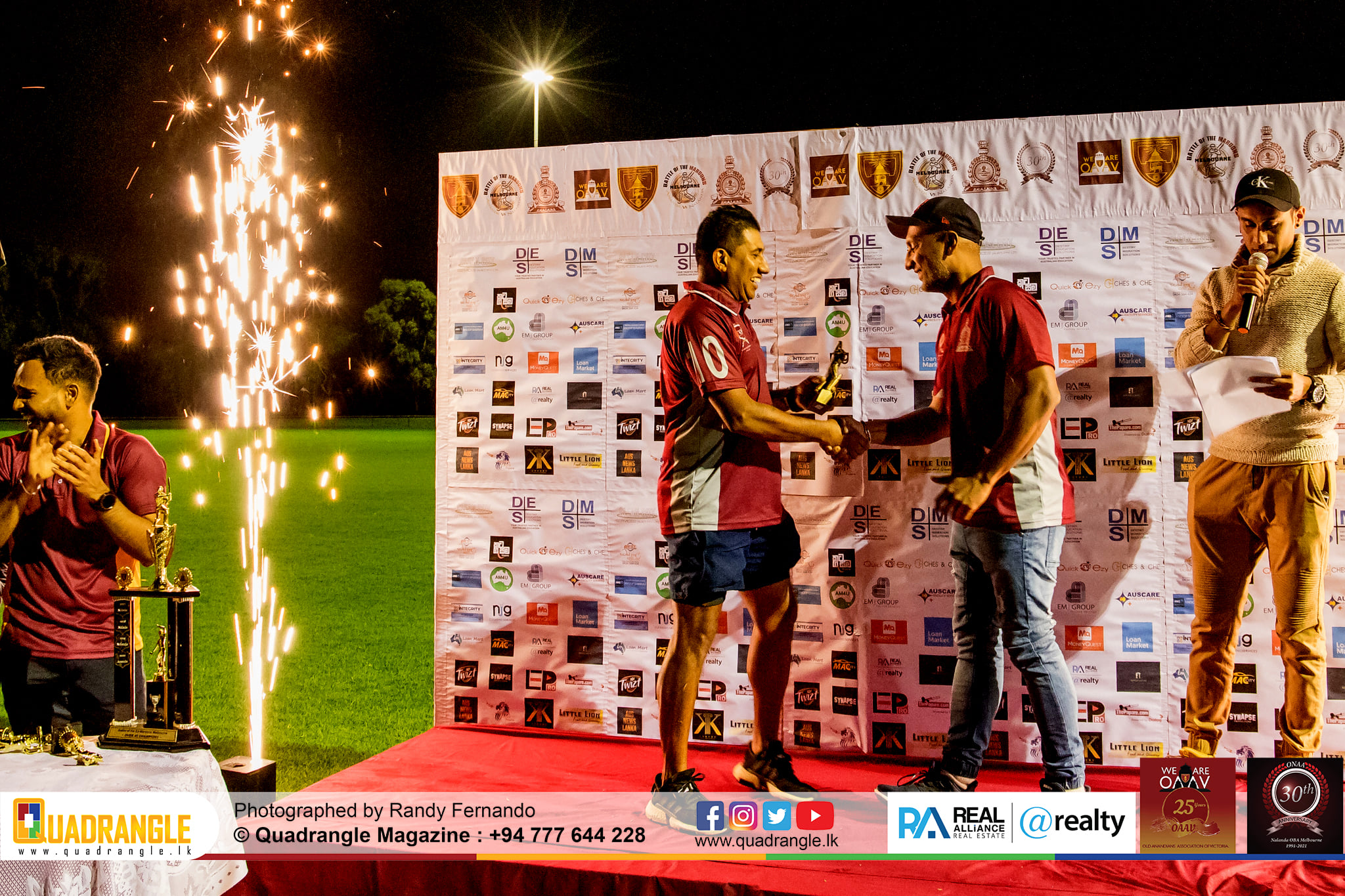 Battle of the Maroons Melbourne 2021 Photo