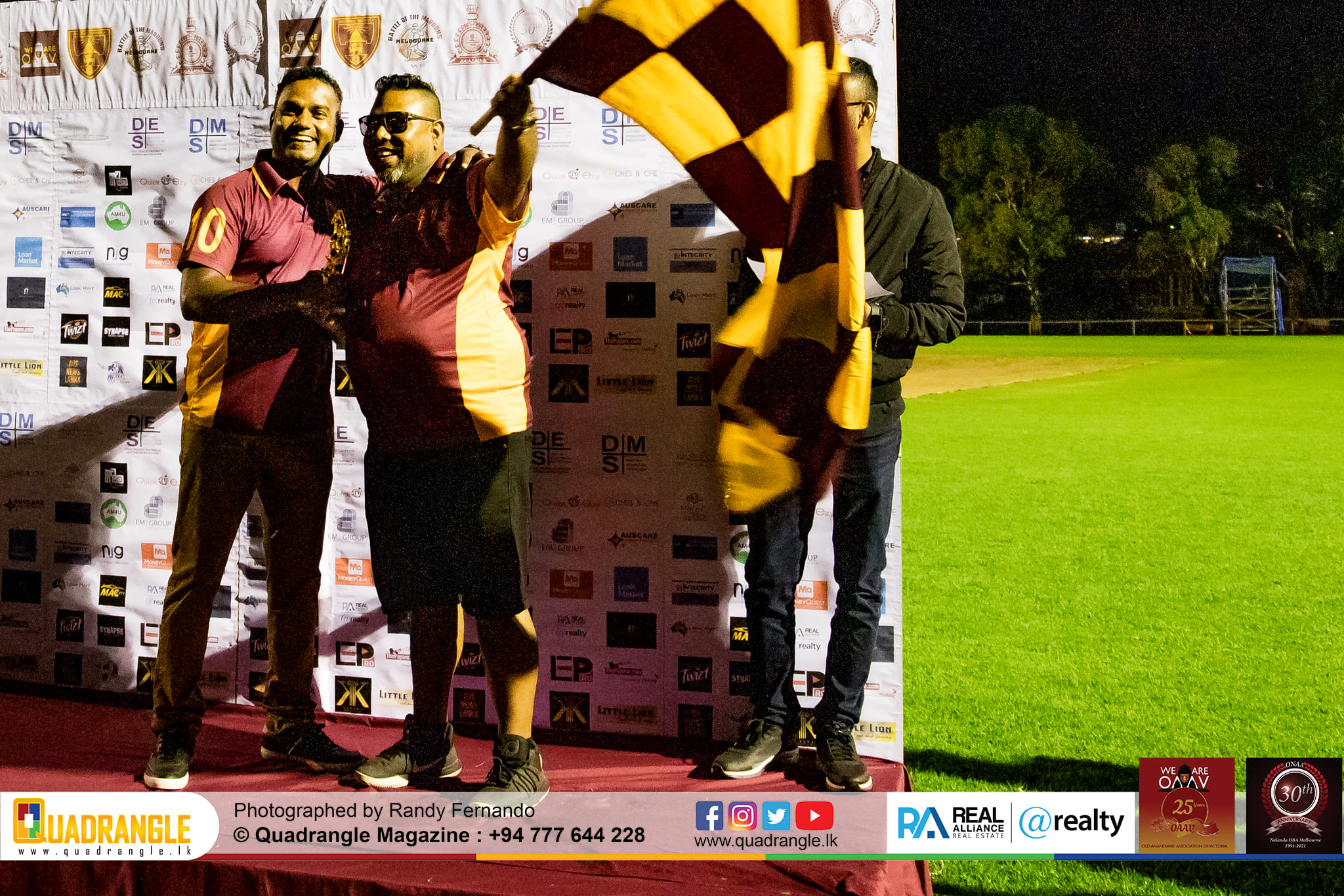 Battle of the Maroons Melbourne 2021 Photo