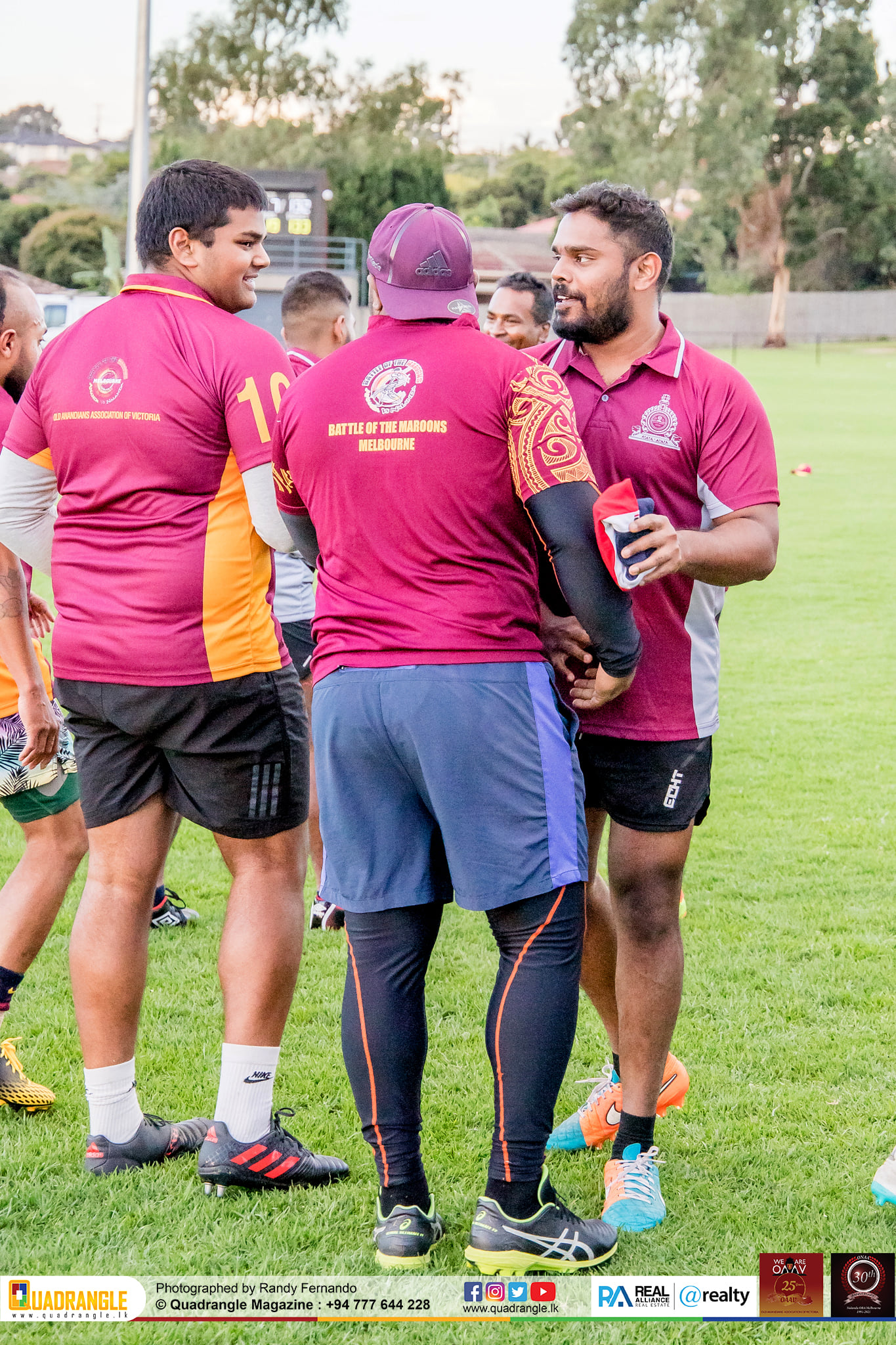 Battle of the Maroons Melbourne 2021 Photo