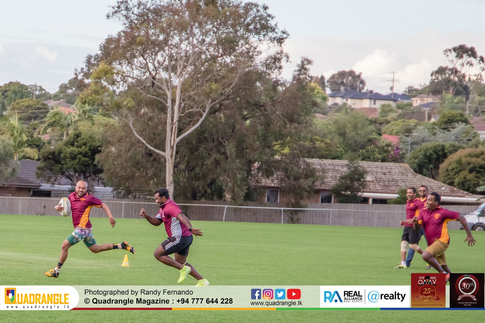 Battle of the Maroons Melbourne 2021 Photo