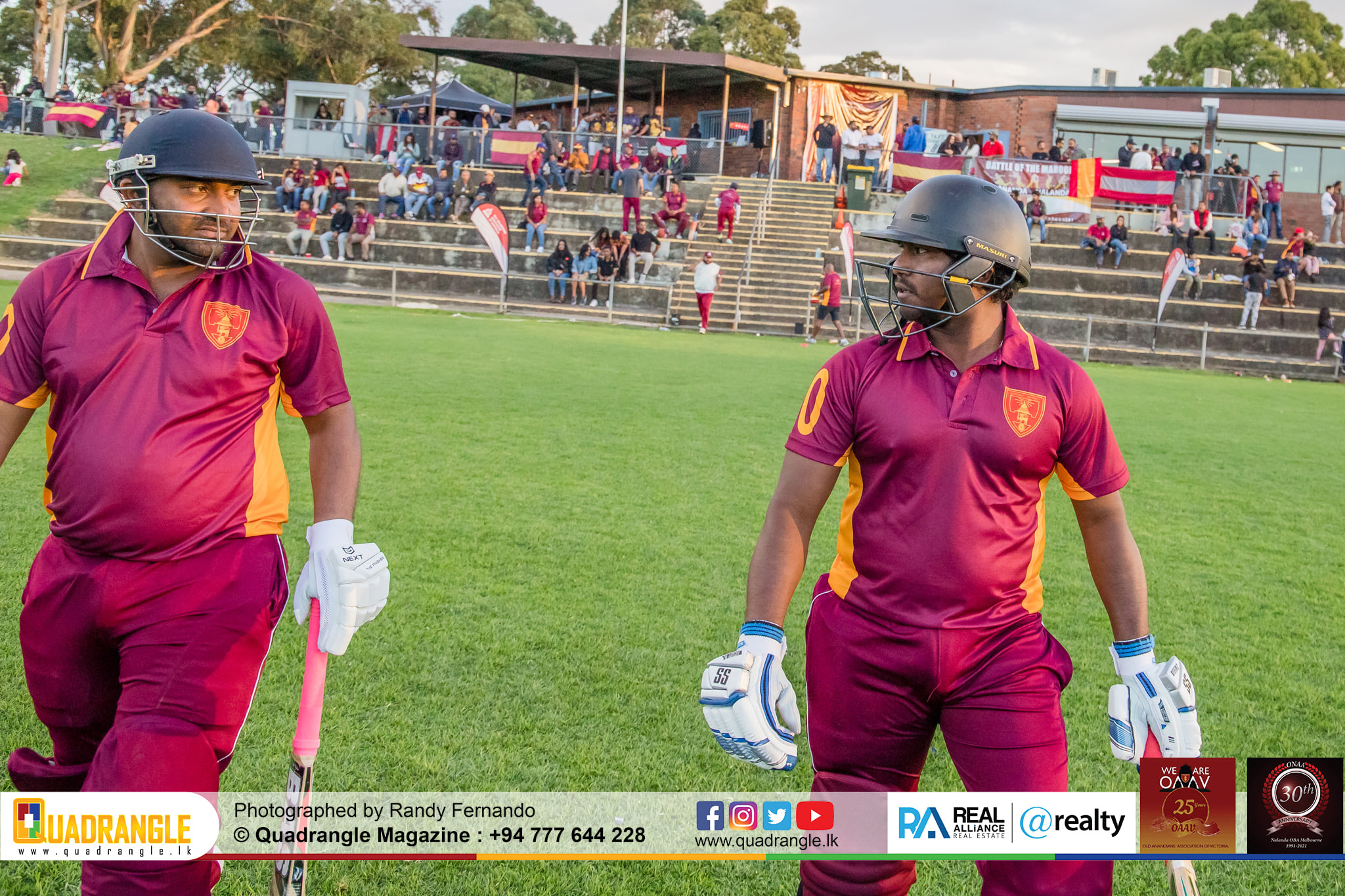 Battle of the Maroons Melbourne 2021 Photo