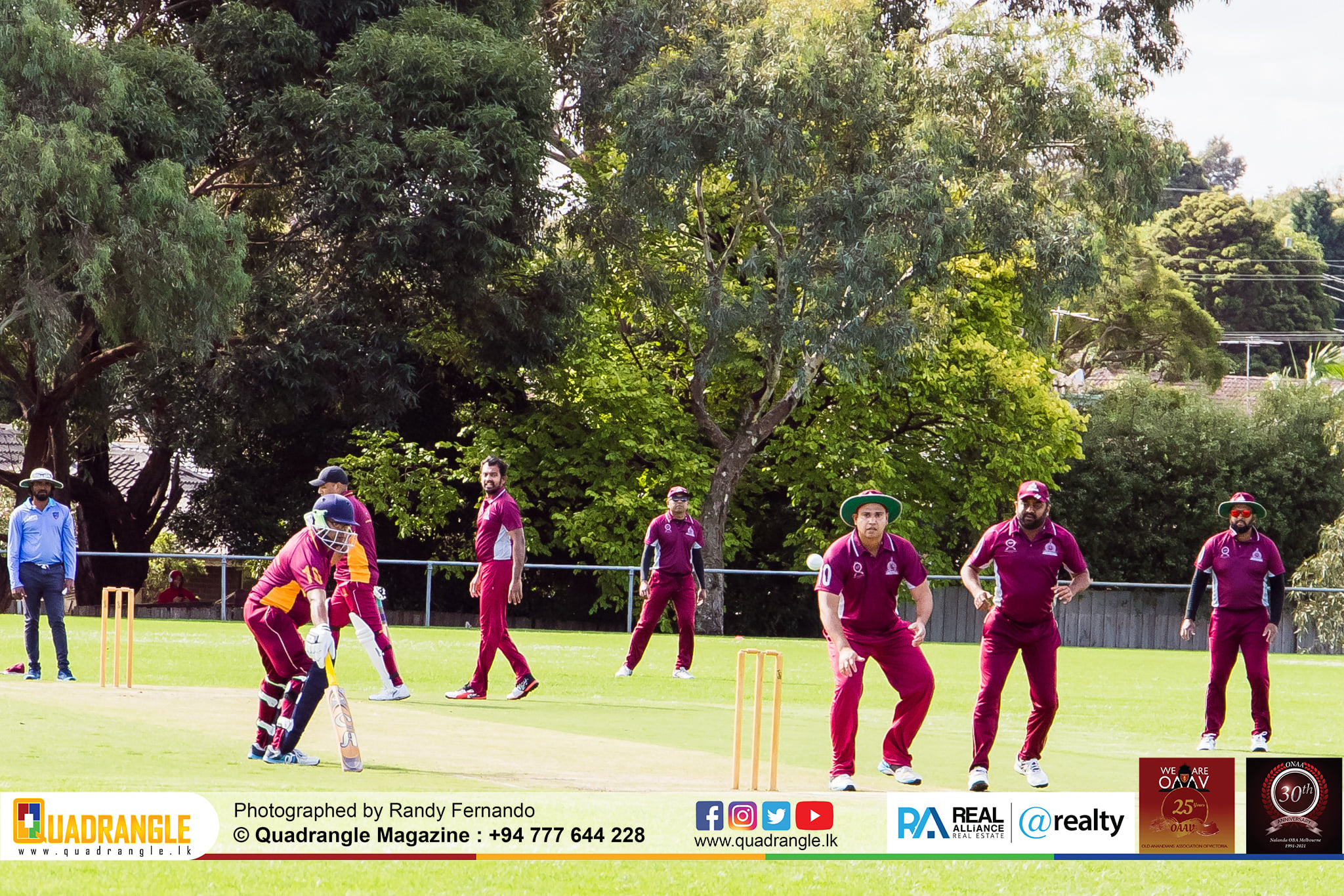 Battle of the Maroons Melbourne 2021 Photo