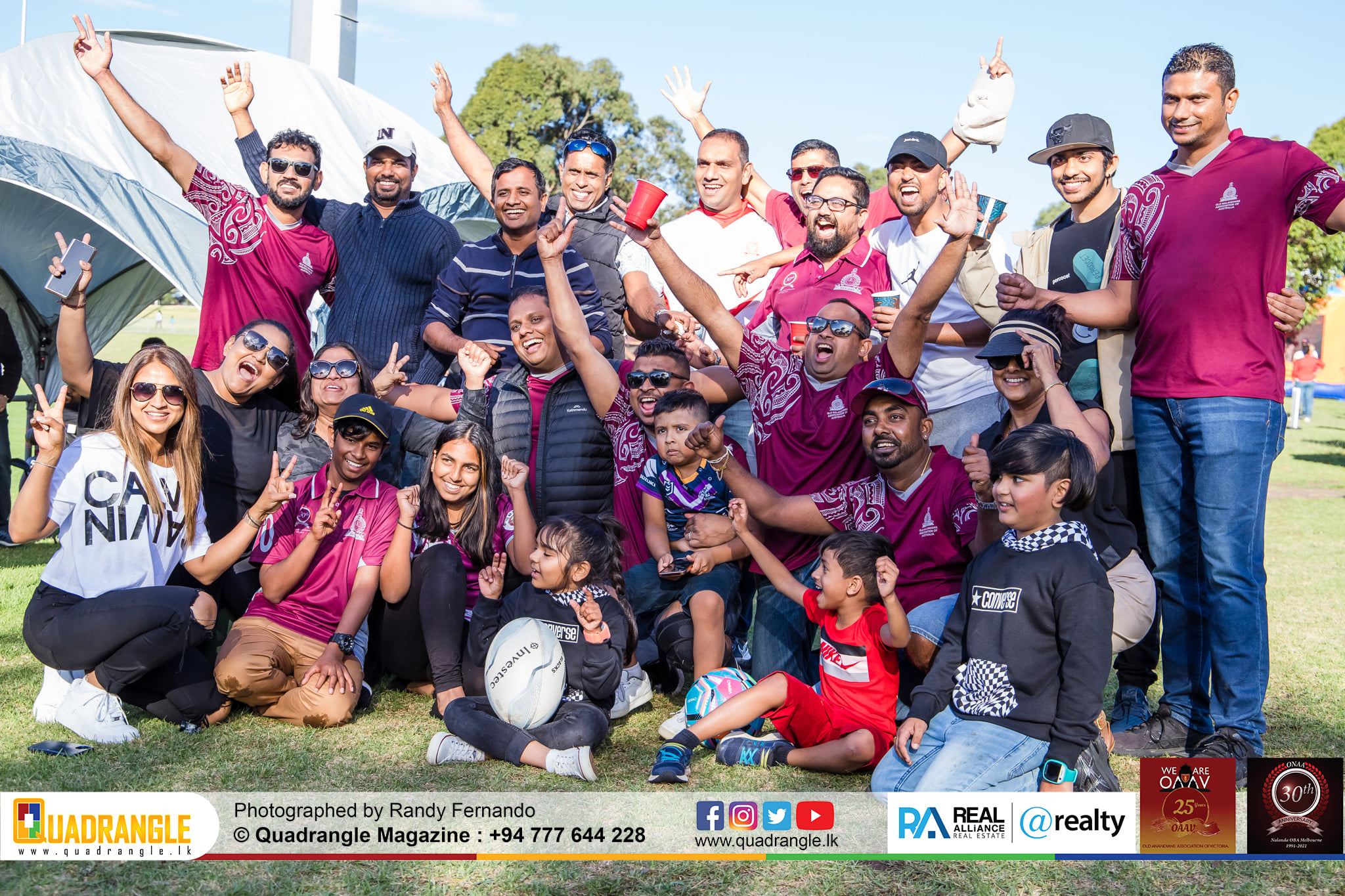 Battle of the Maroons Melbourne 2021 Photo