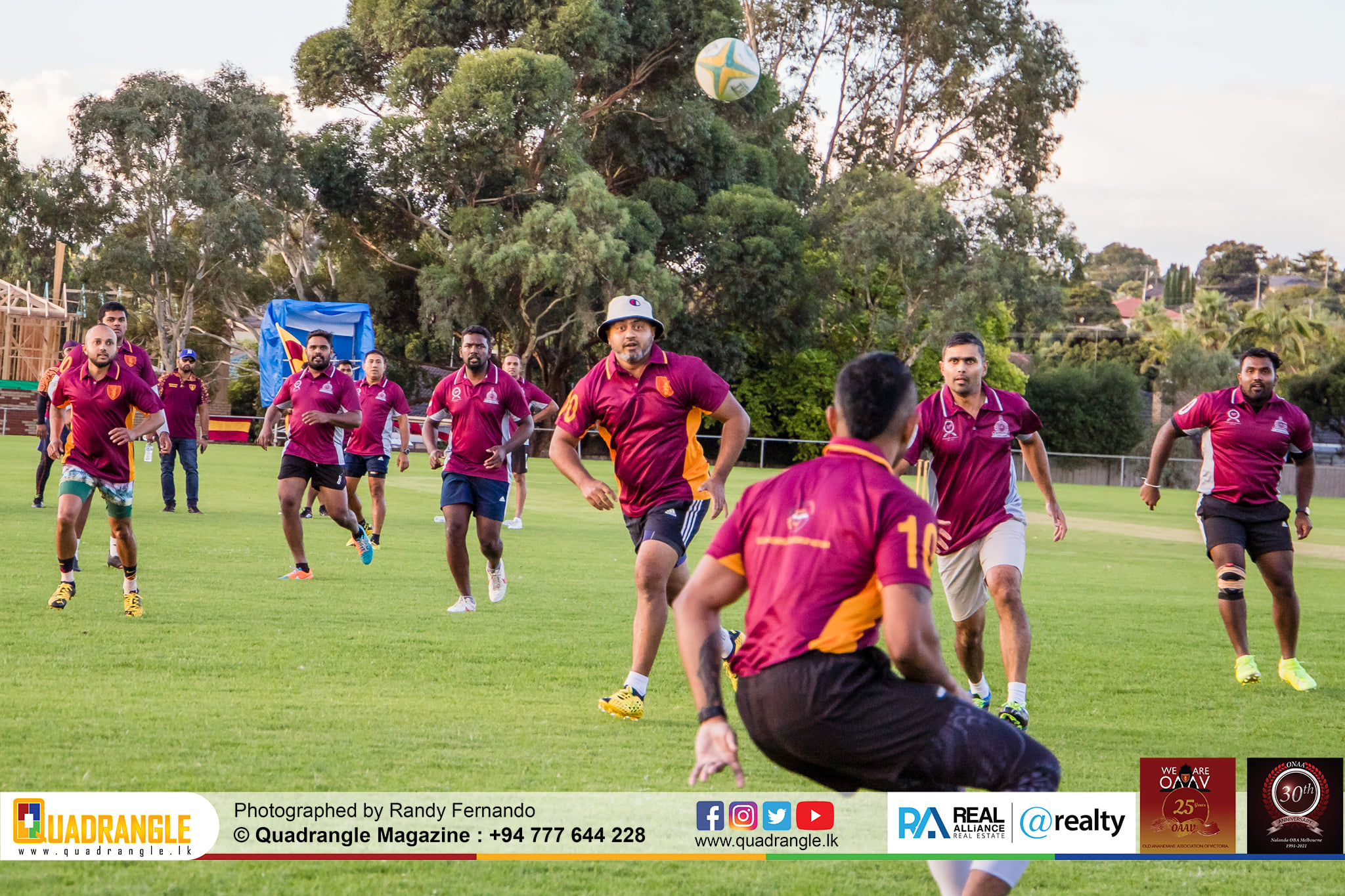 Battle of the Maroons Melbourne 2021 Photo