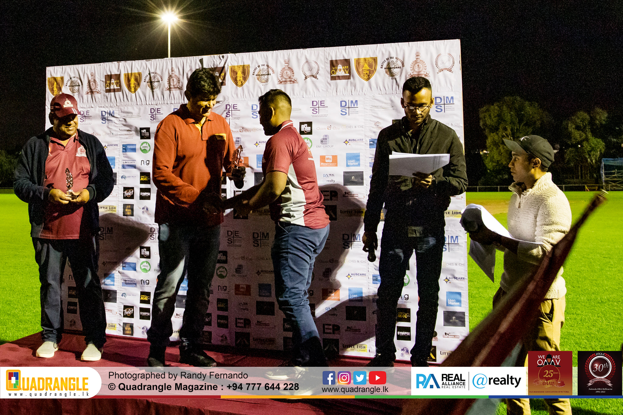 Battle of the Maroons Melbourne 2021 Photo