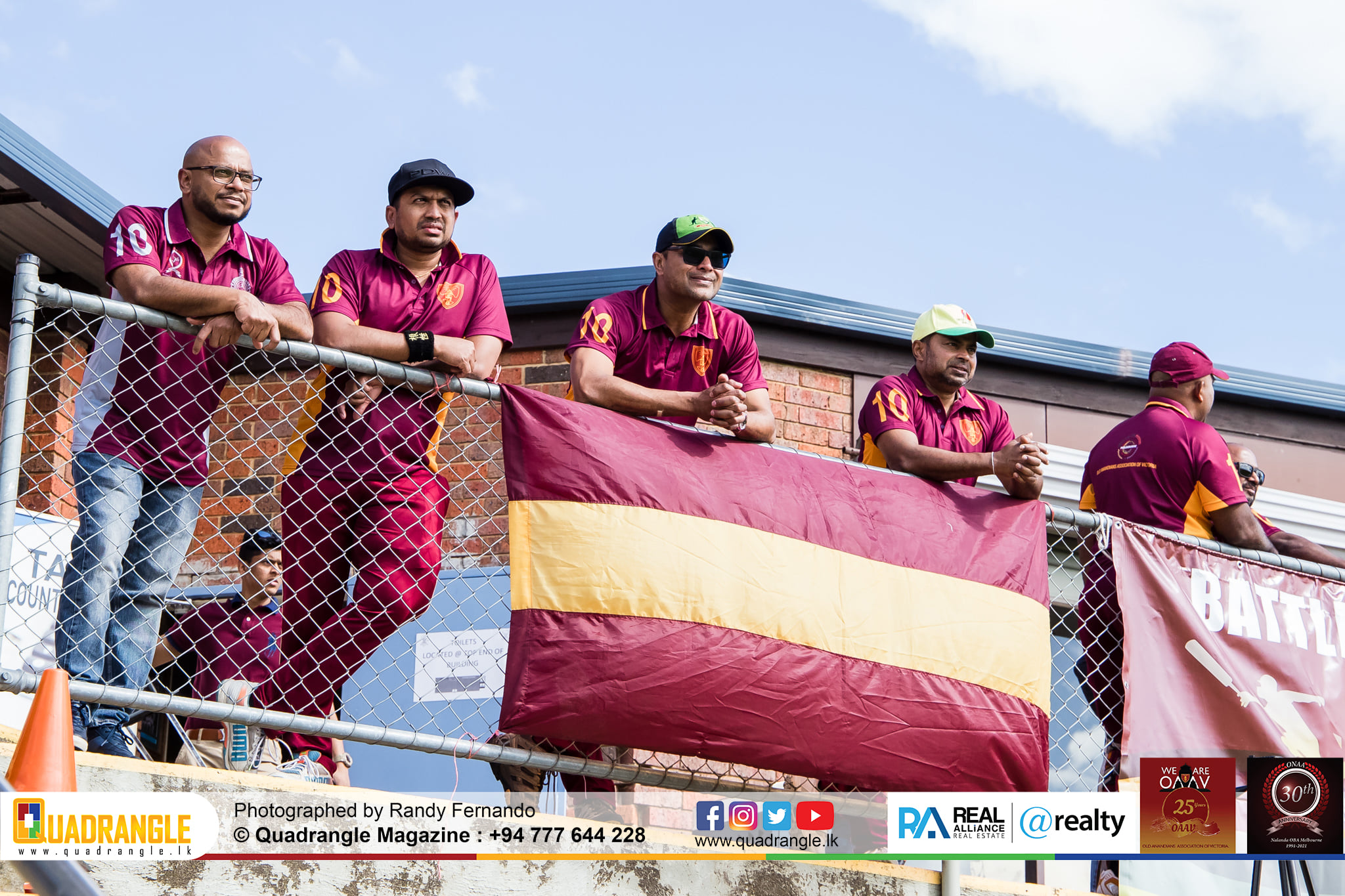 Battle of the Maroons Melbourne 2021 Photo