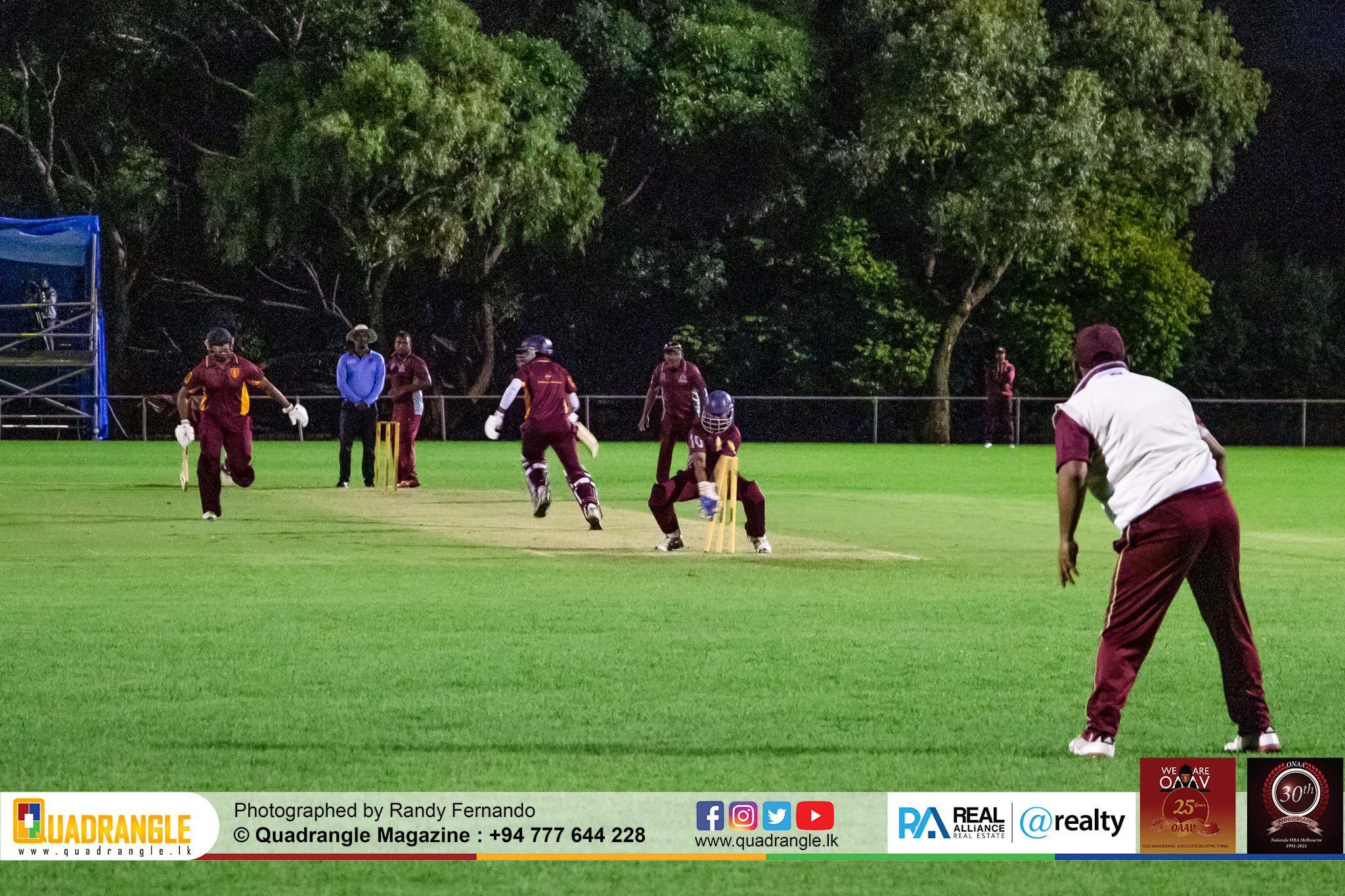 Battle of the Maroons Melbourne 2021 Photo