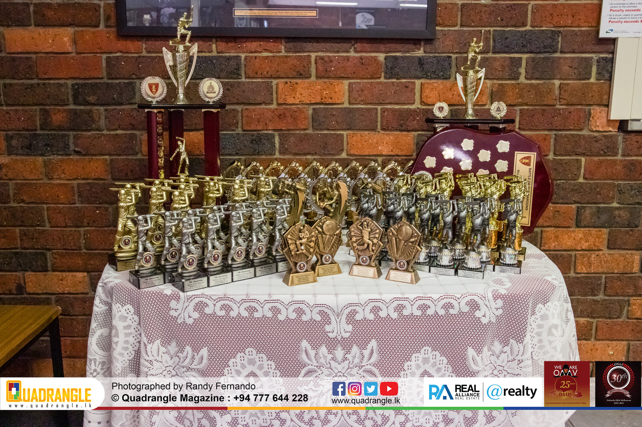 Battle of the Maroons Melbourne 2021 Photo