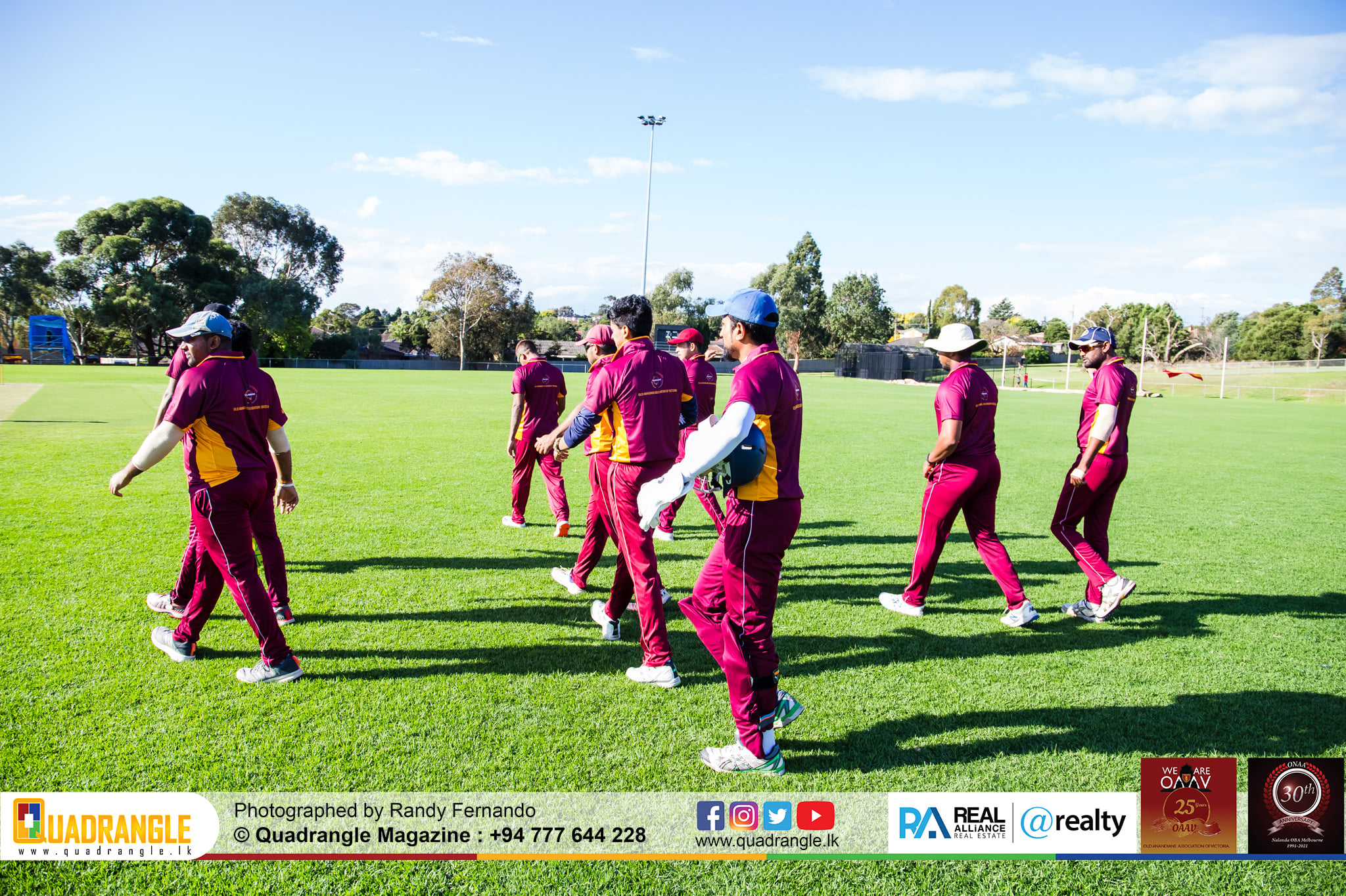 Battle of the Maroons Melbourne 2021 Photo