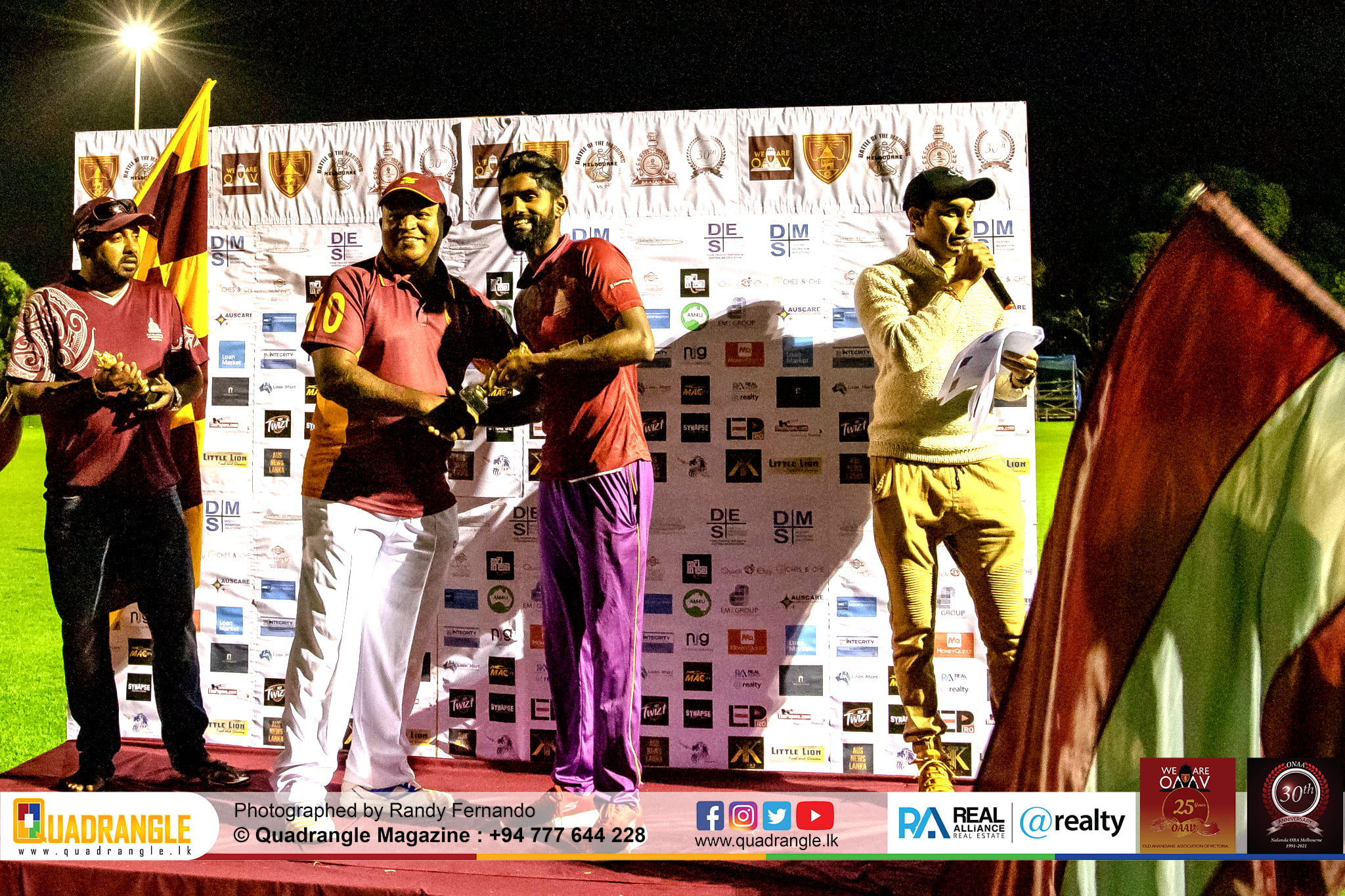 Battle of the Maroons Melbourne 2021 Photo