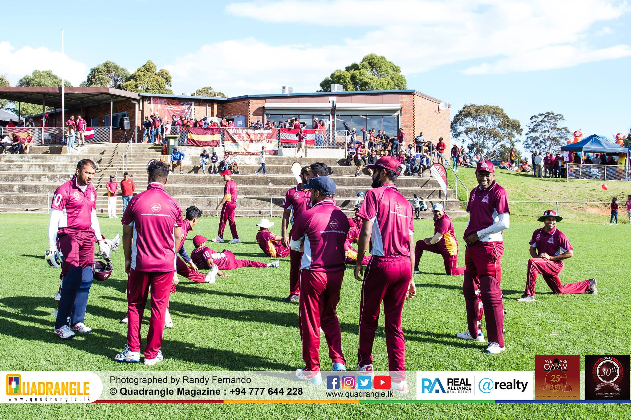 Battle of the Maroons Melbourne 2021 Photo