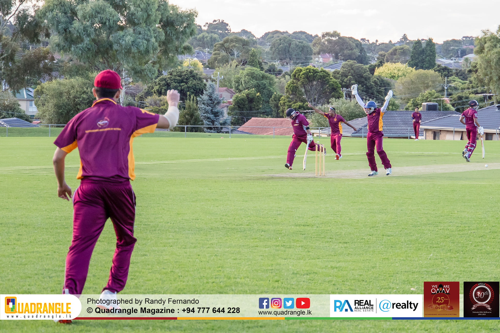 Battle of the Maroons Melbourne 2021 Photo