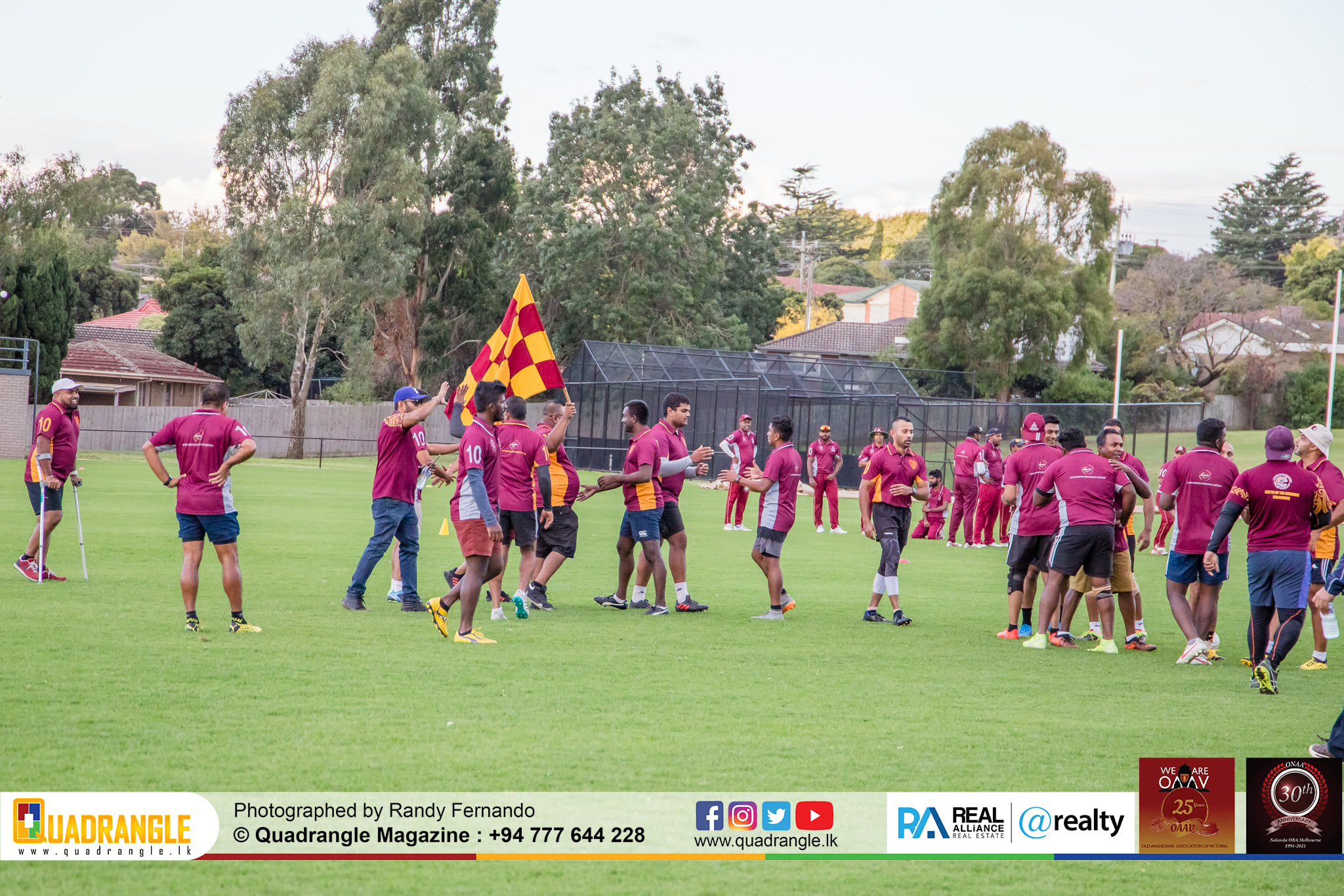 Battle of the Maroons Melbourne 2021 Photo