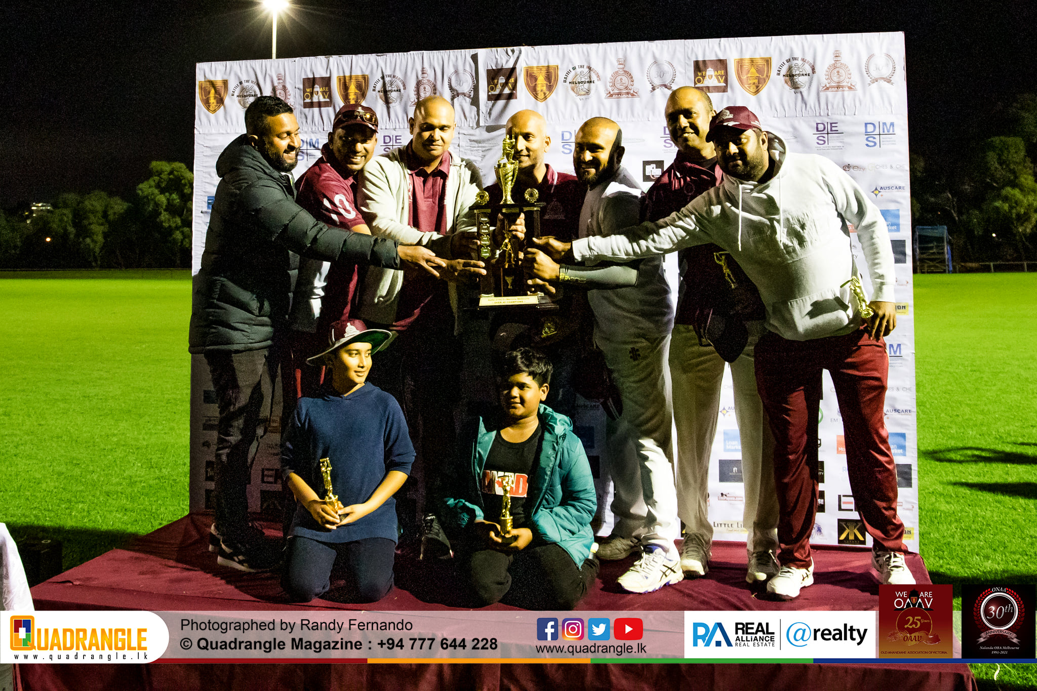 Battle of the Maroons Melbourne 2021 Photo