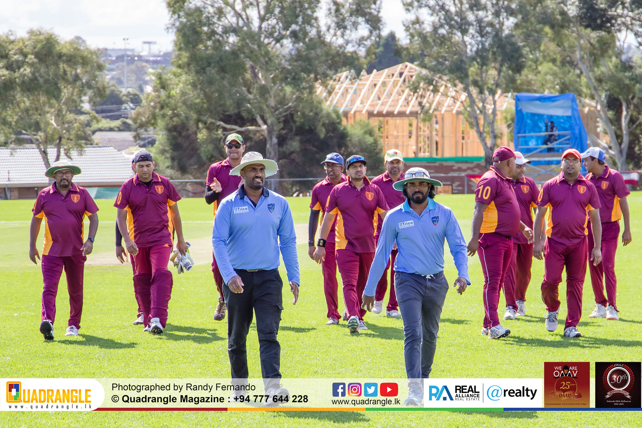 Battle of the Maroons Melbourne 2021 Photo