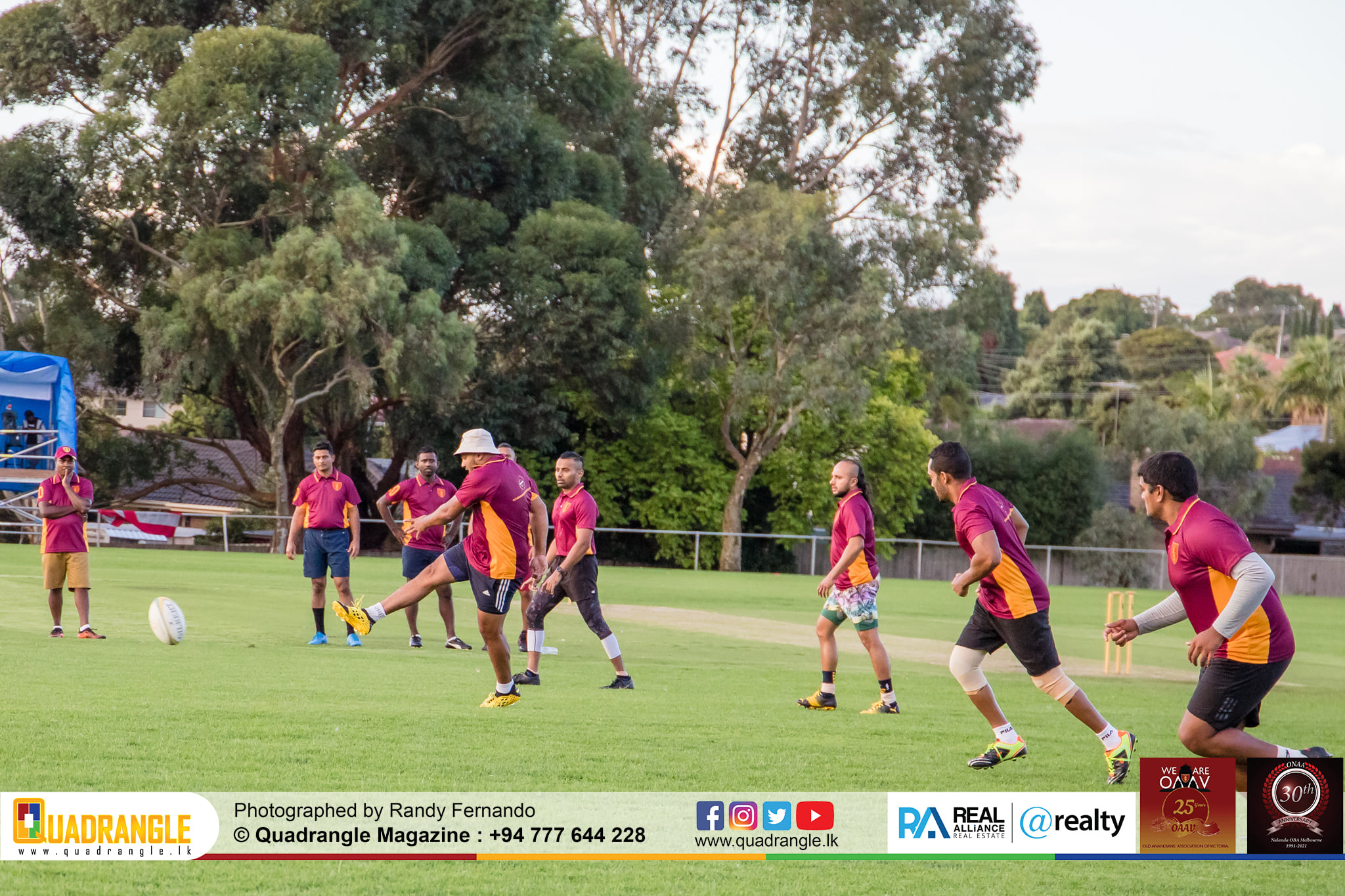 Battle of the Maroons Melbourne 2021 Photo