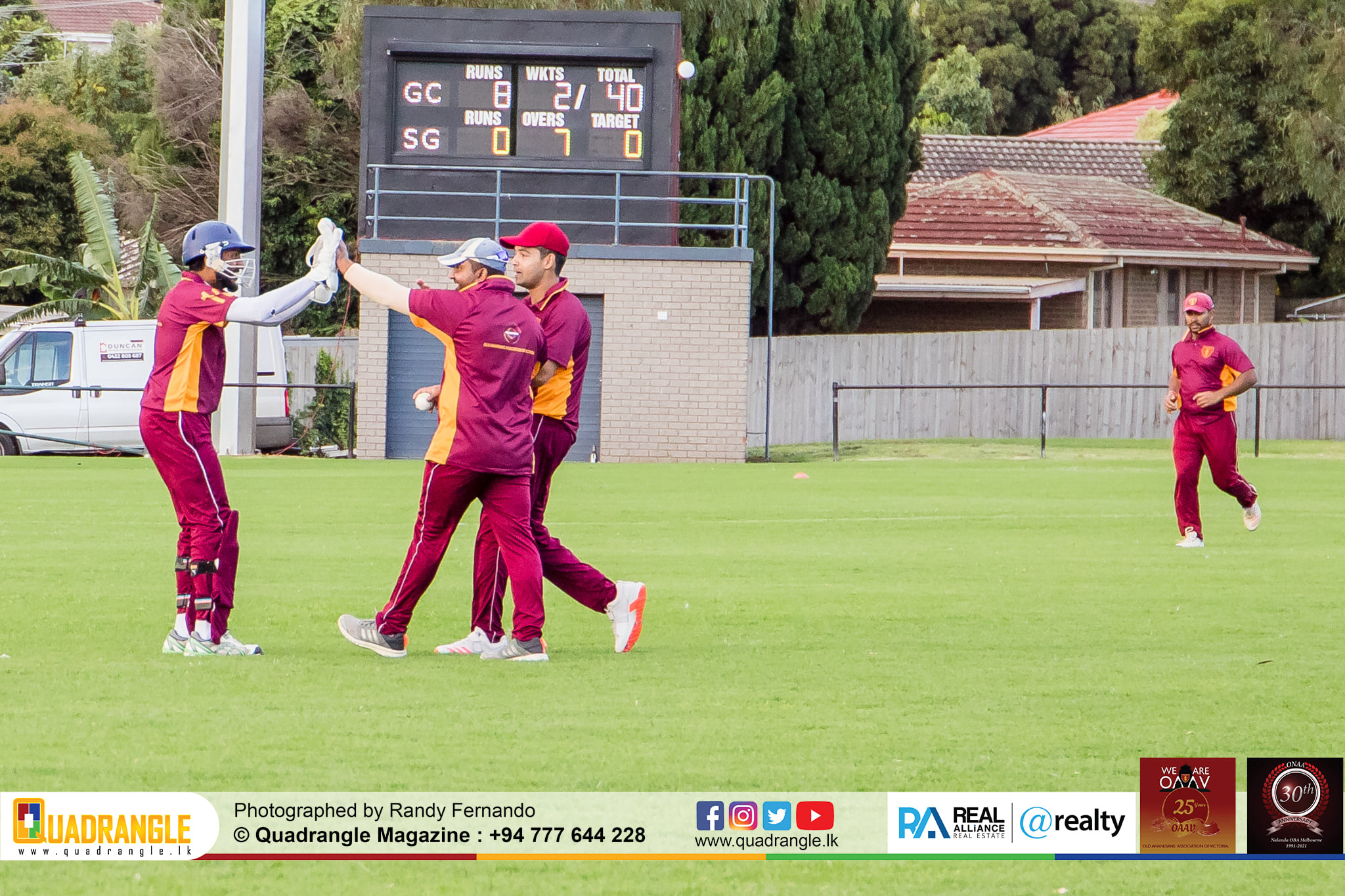 Battle of the Maroons Melbourne 2021 Photo