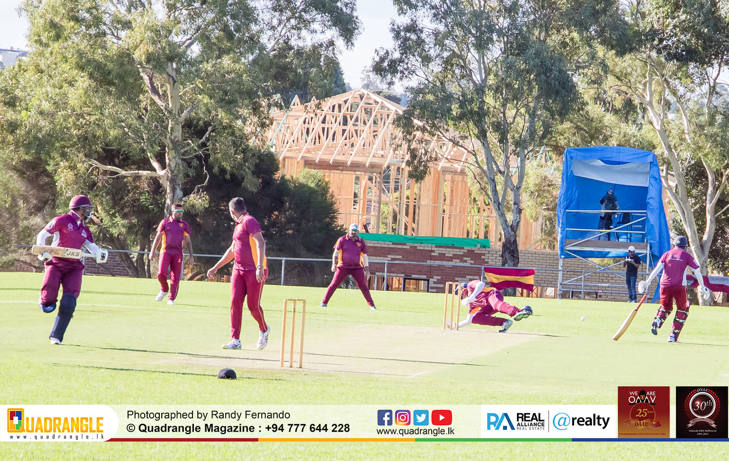 Battle of the Maroons Melbourne 2021 Photo