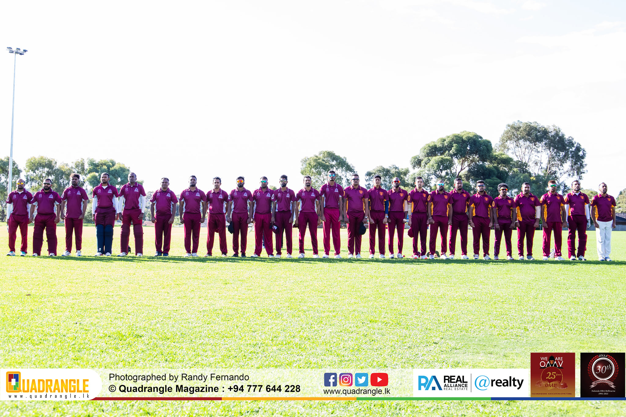 Battle of the Maroons Melbourne 2021 Photo