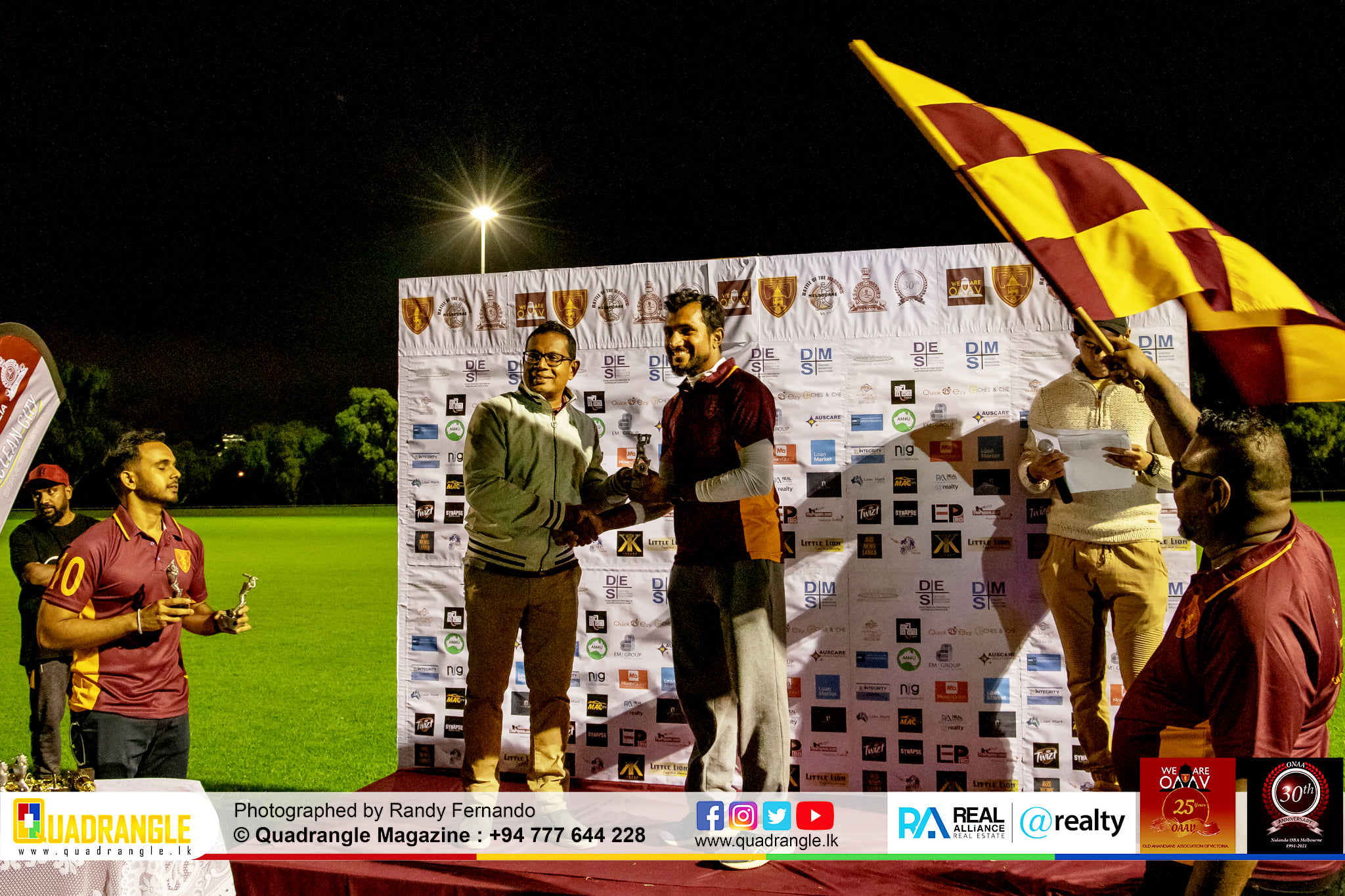 Battle of the Maroons Melbourne 2021 Photo