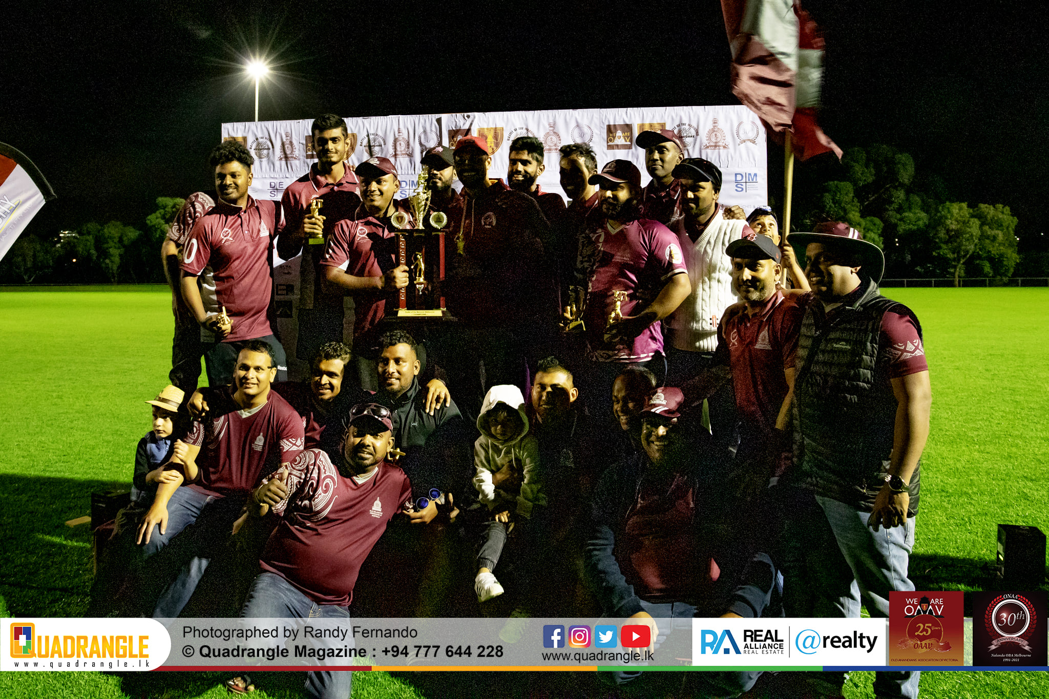 Battle of the Maroons Melbourne 2021 Photo