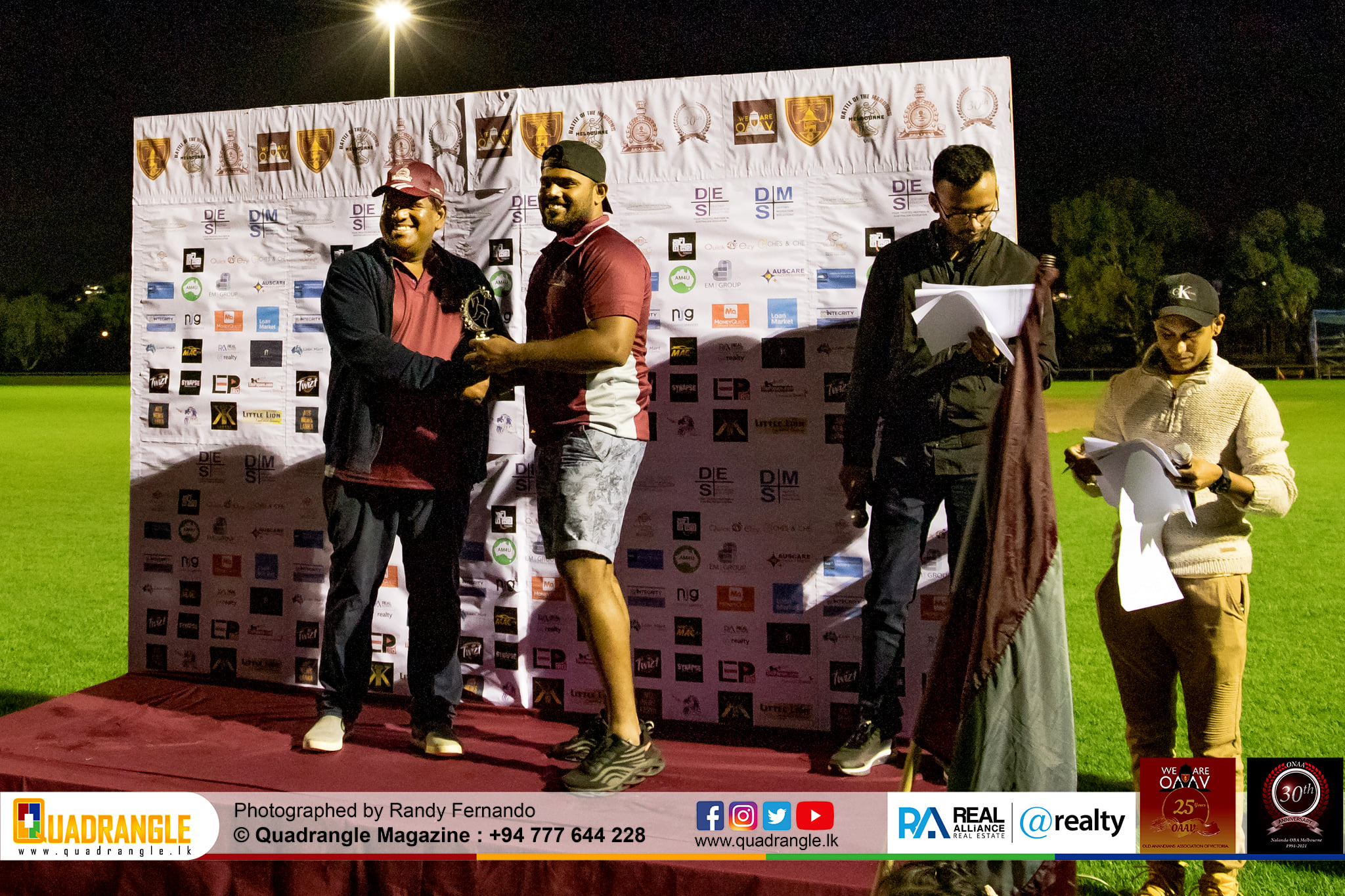 Battle of the Maroons Melbourne 2021 Photo