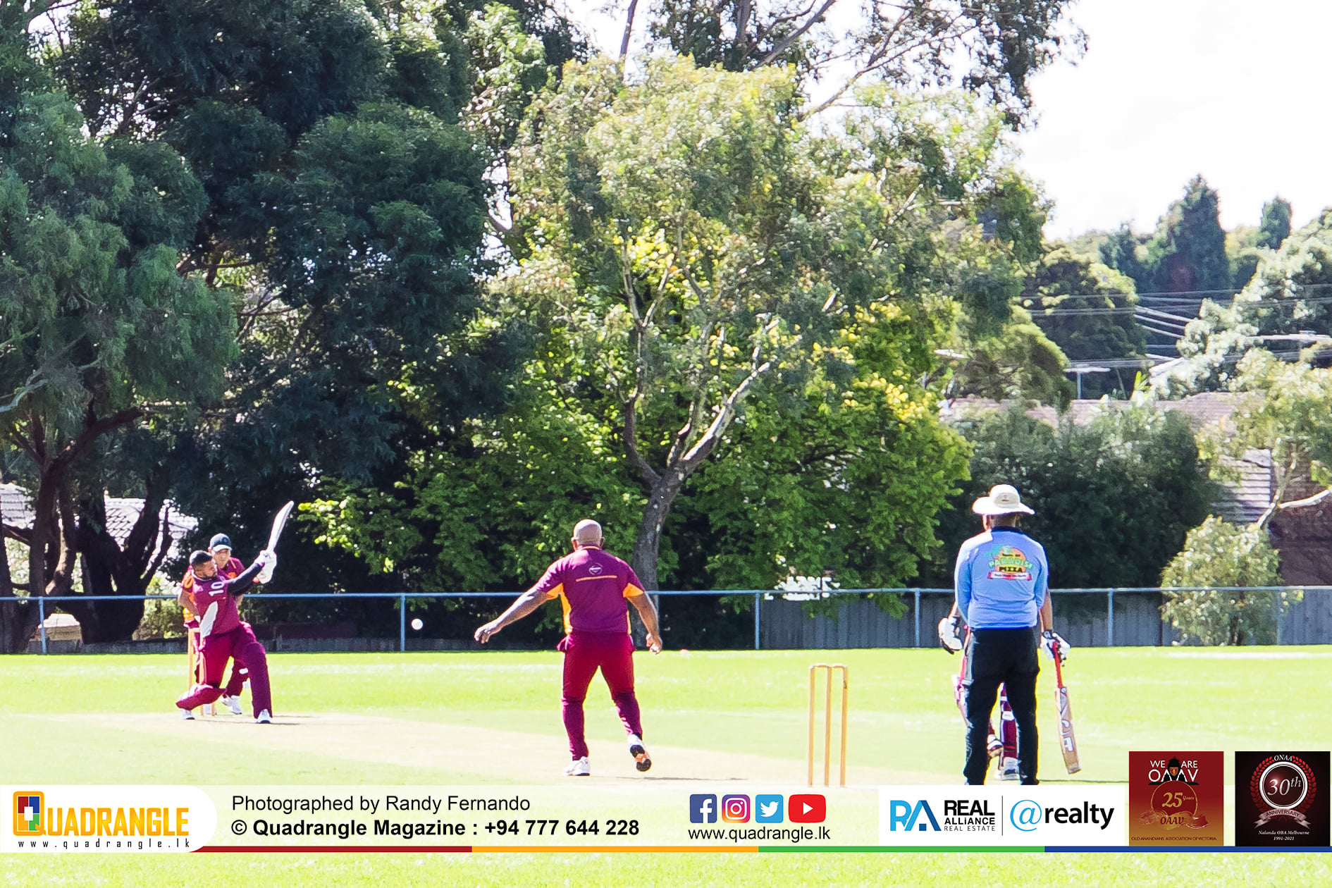 Battle of the Maroons Melbourne 2021 Photo