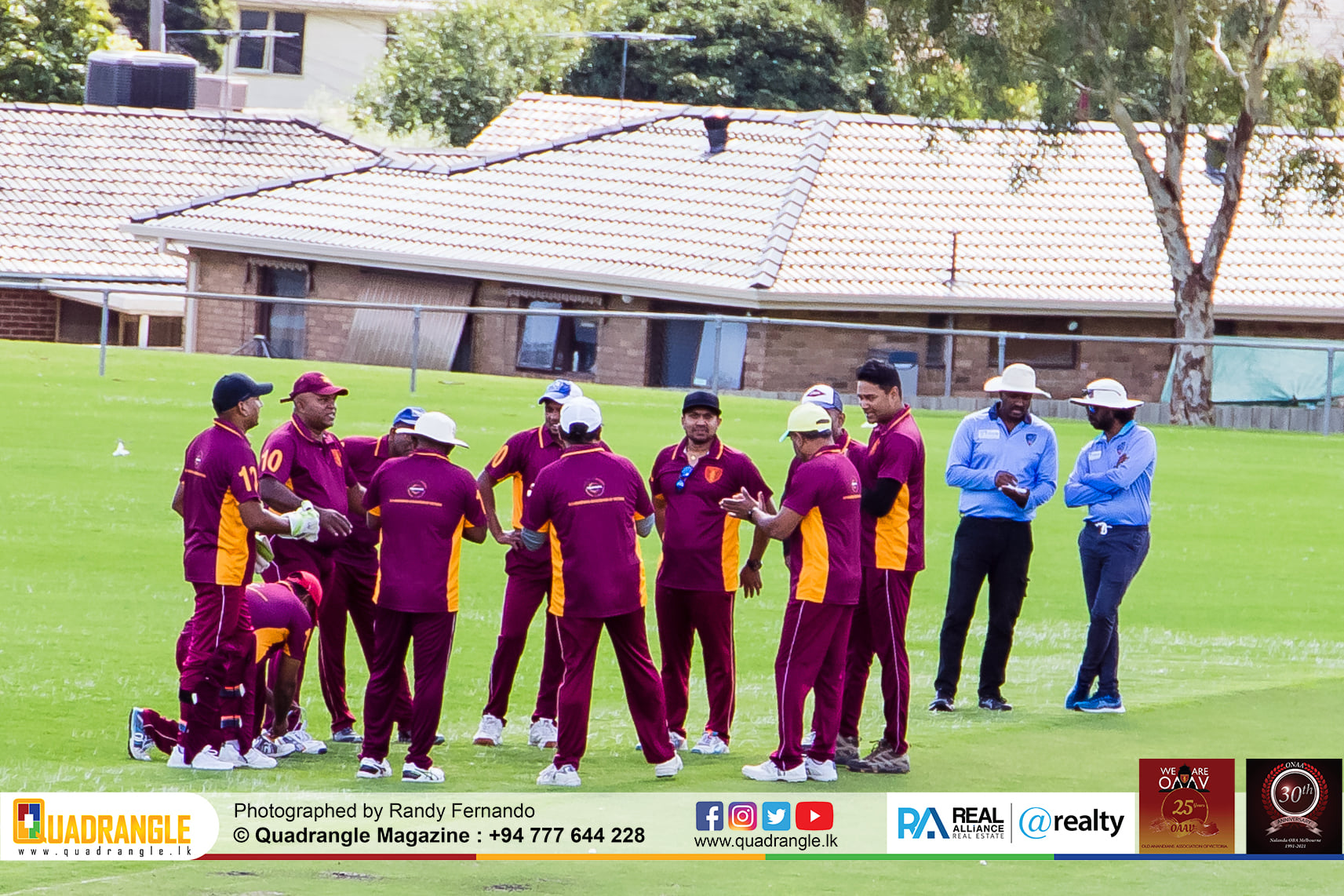 Battle of the Maroons Melbourne 2021 Photo