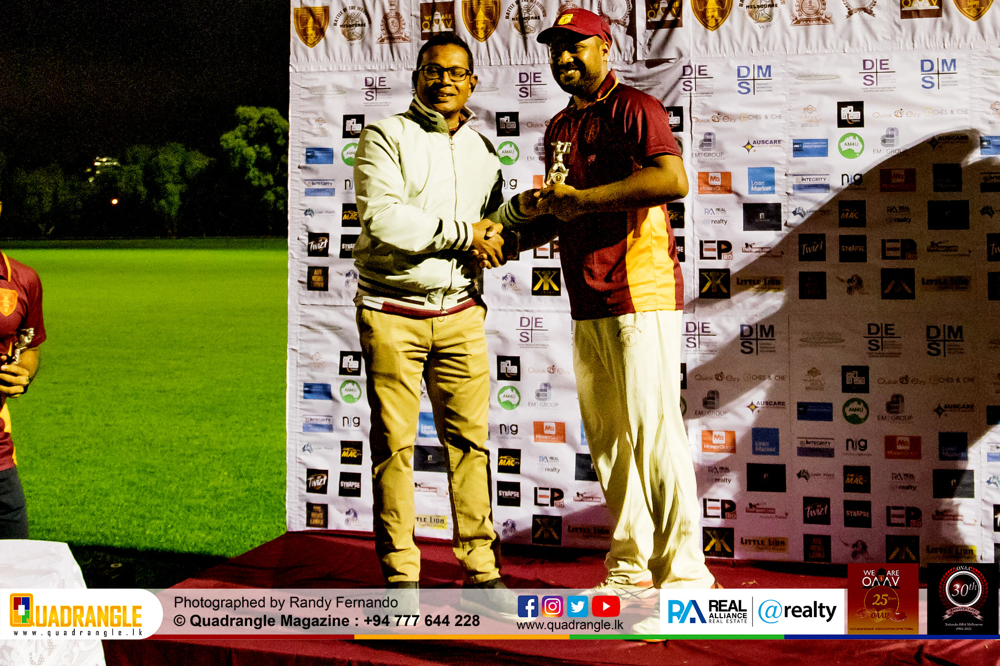 Battle of the Maroons Melbourne 2021 Photo