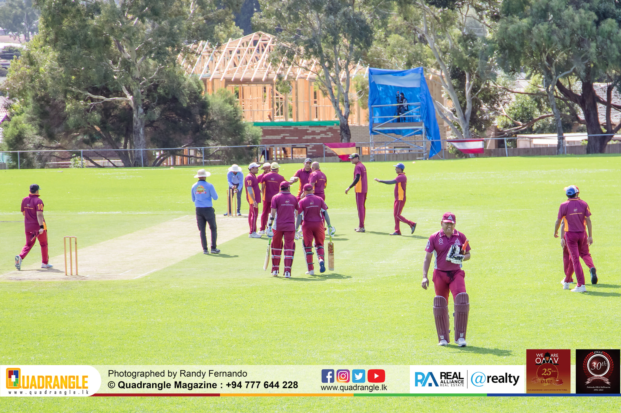 Battle of the Maroons Melbourne 2021 Photo