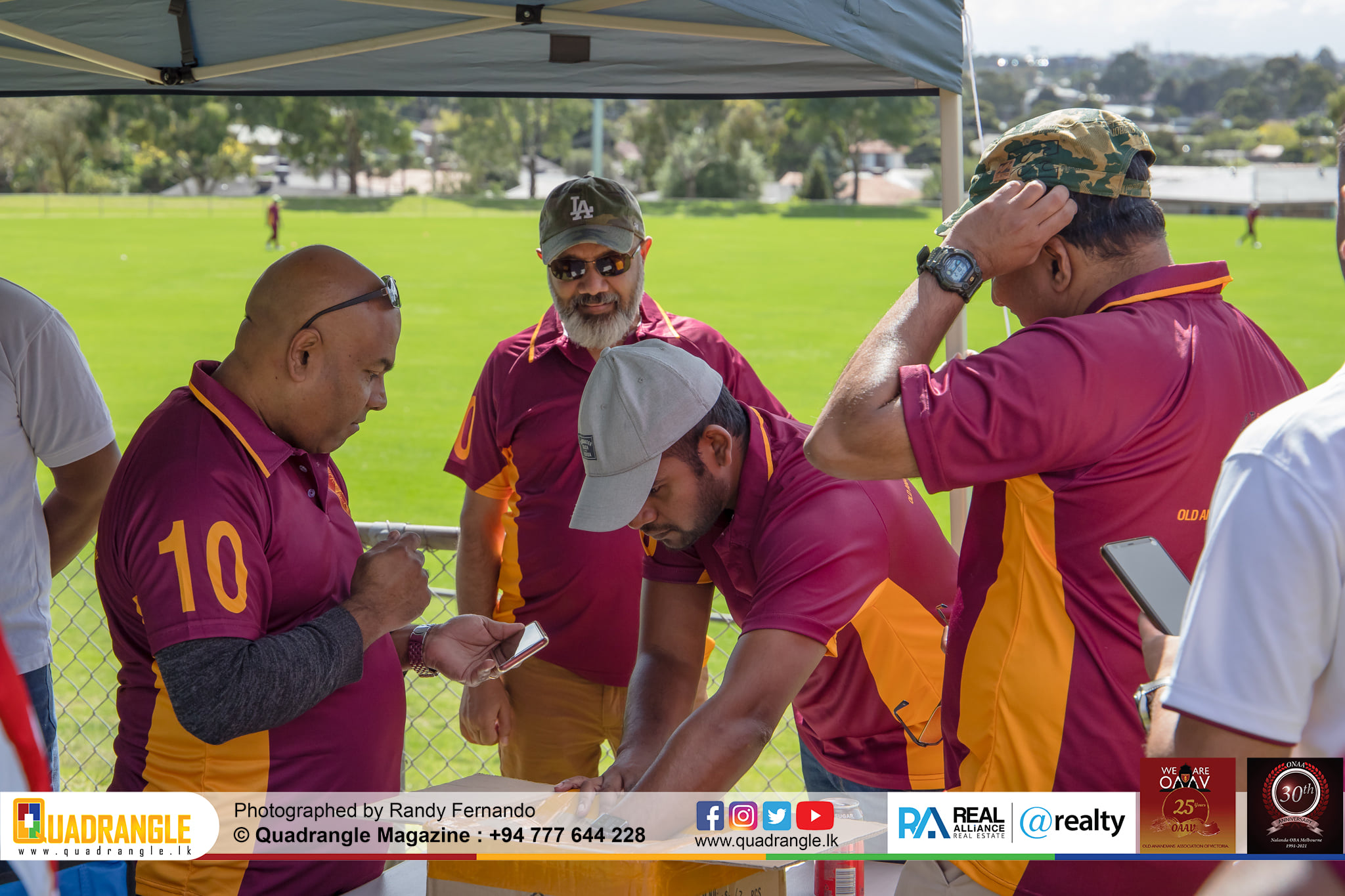 Battle of the Maroons Melbourne 2021 Photo