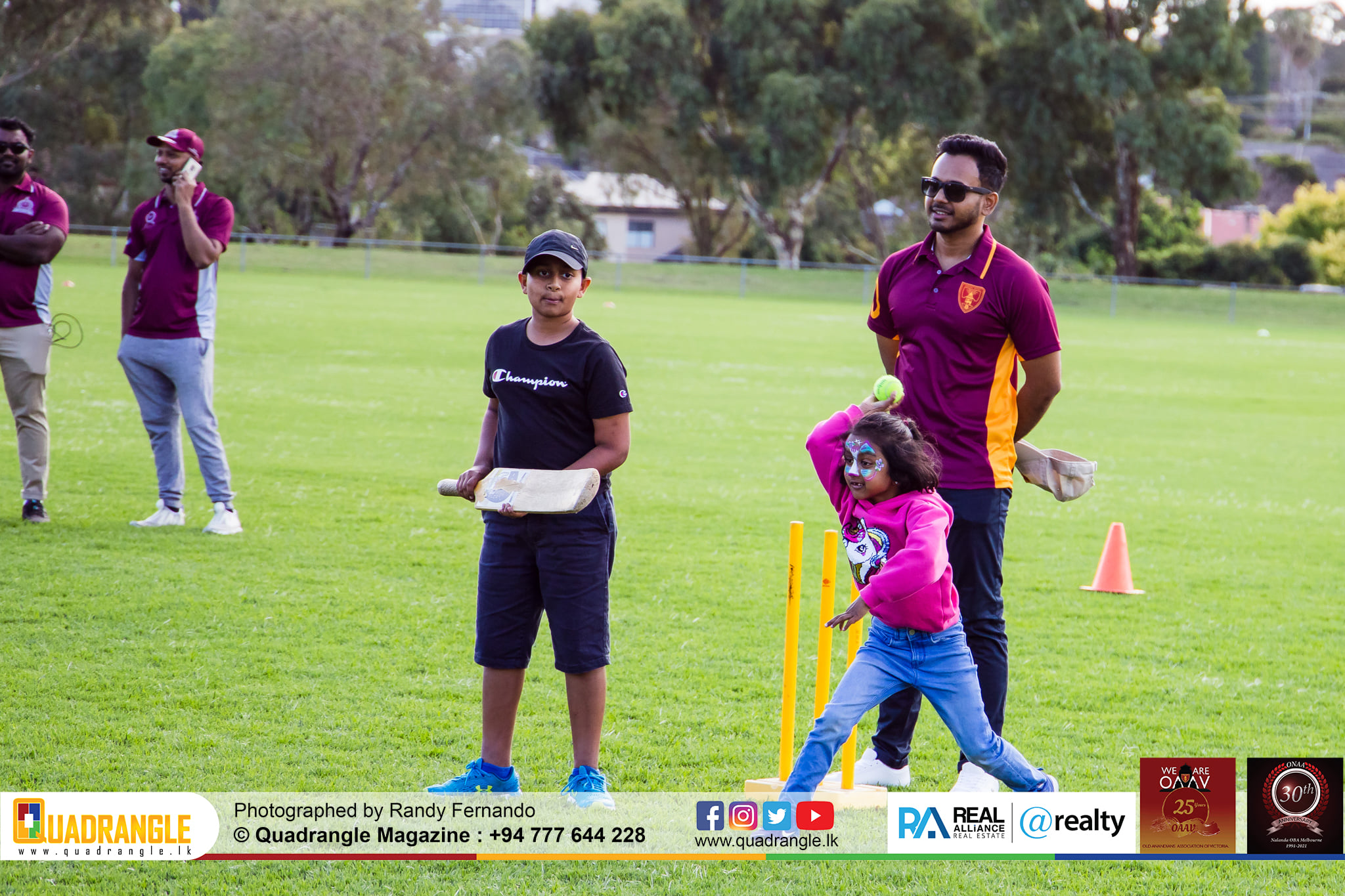 Battle of the Maroons Melbourne 2021 Photo