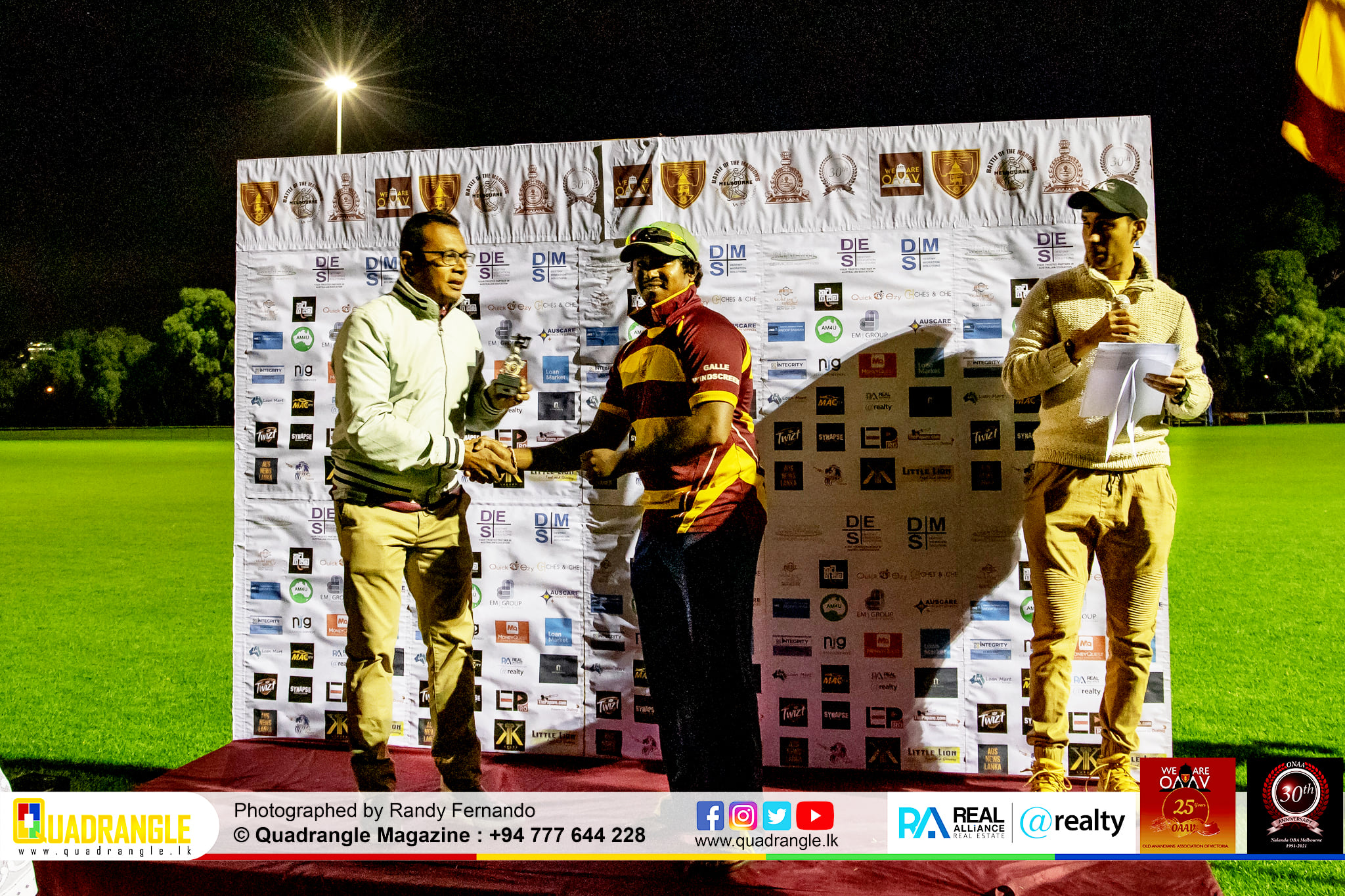 Battle of the Maroons Melbourne 2021 Photo