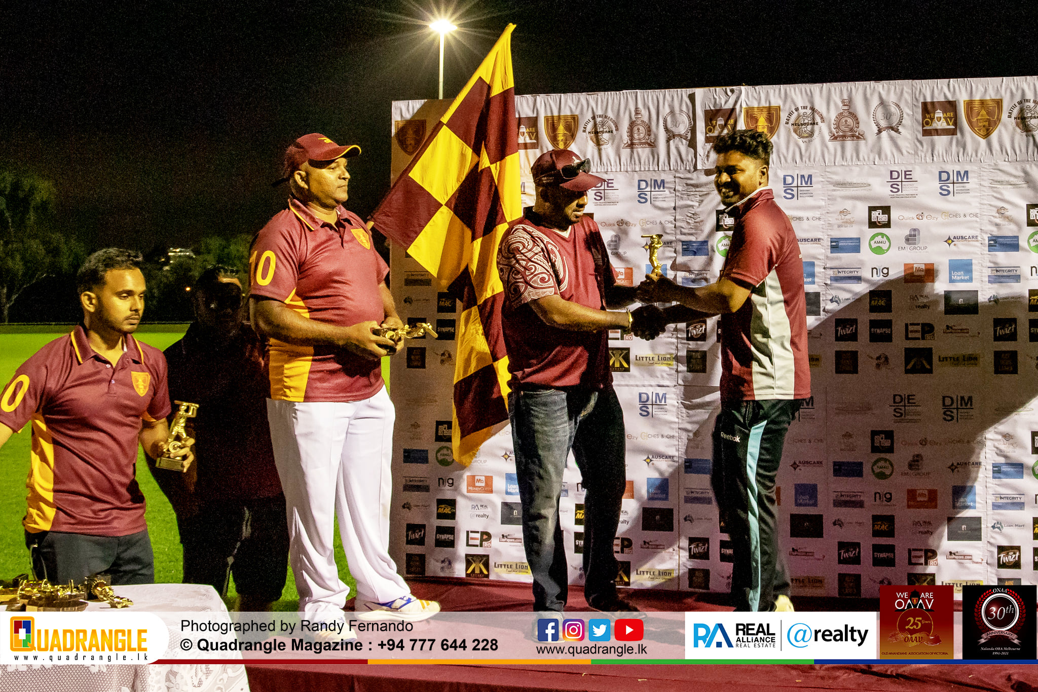 Battle of the Maroons Melbourne 2021 Photo