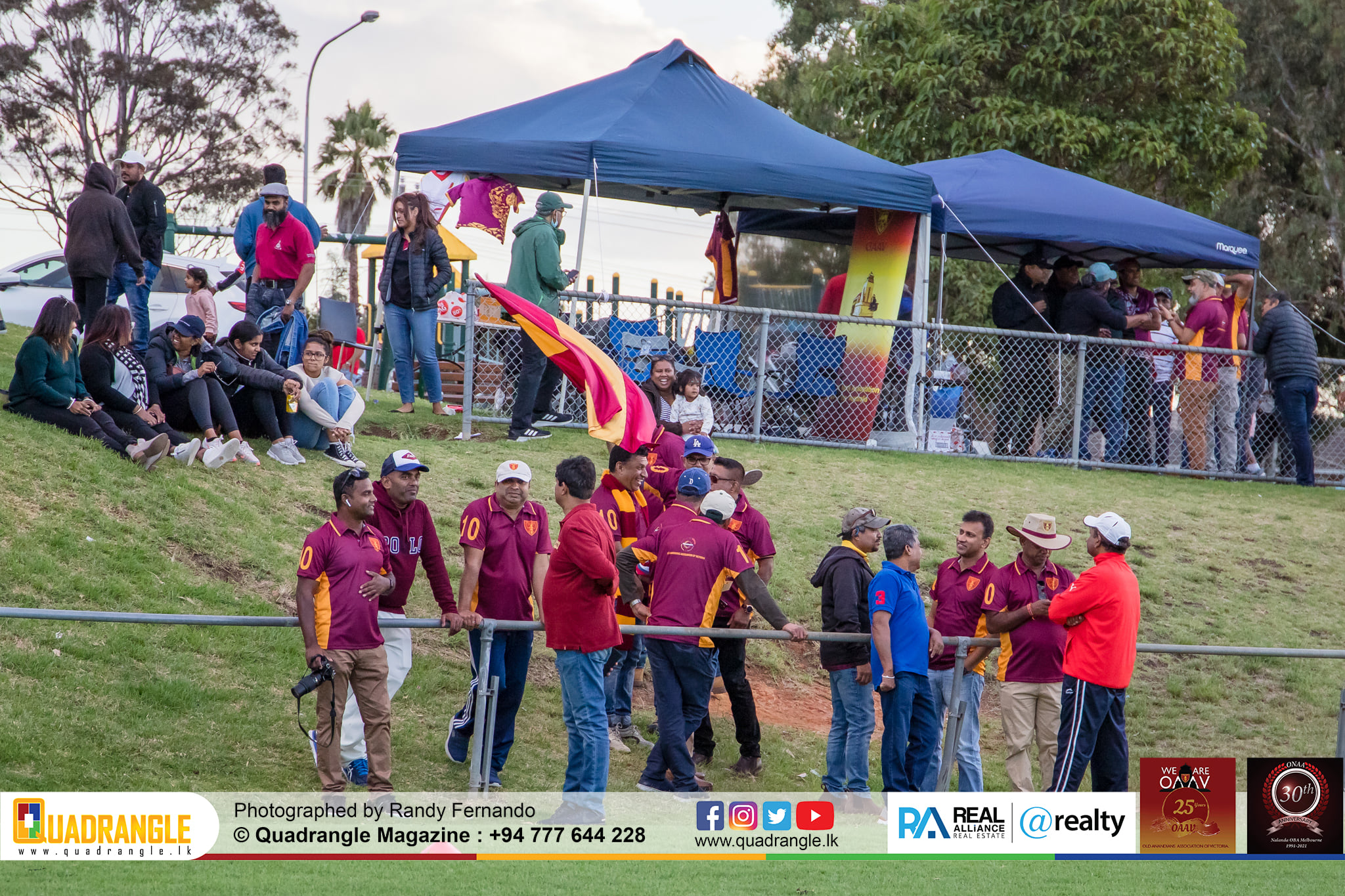 Battle of the Maroons Melbourne 2021 Photo