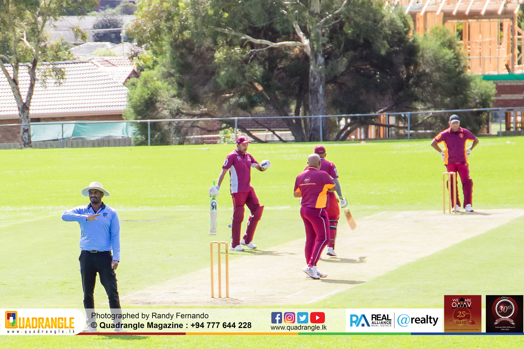 Battle of the Maroons Melbourne 2021 Photo