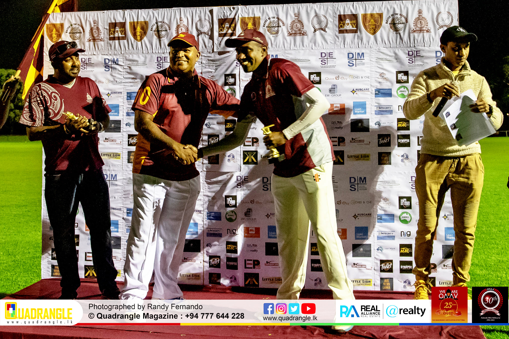 Battle of the Maroons Melbourne 2021 Photo