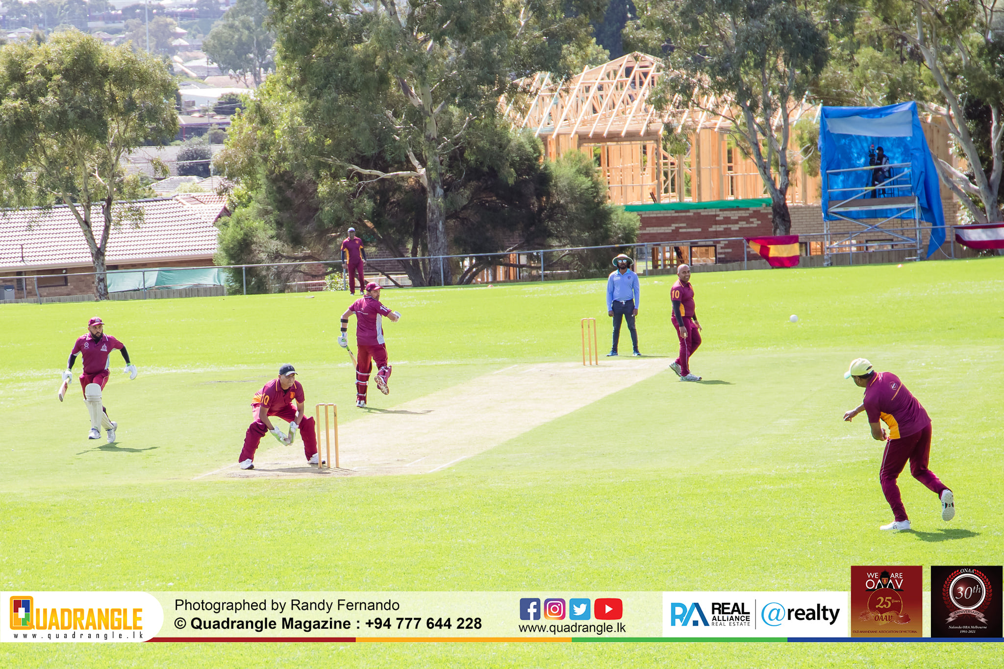 Battle of the Maroons Melbourne 2021 Photo