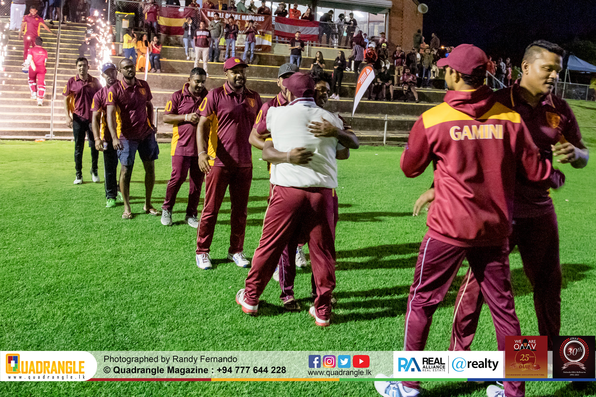 Battle of the Maroons Melbourne 2021 Photo