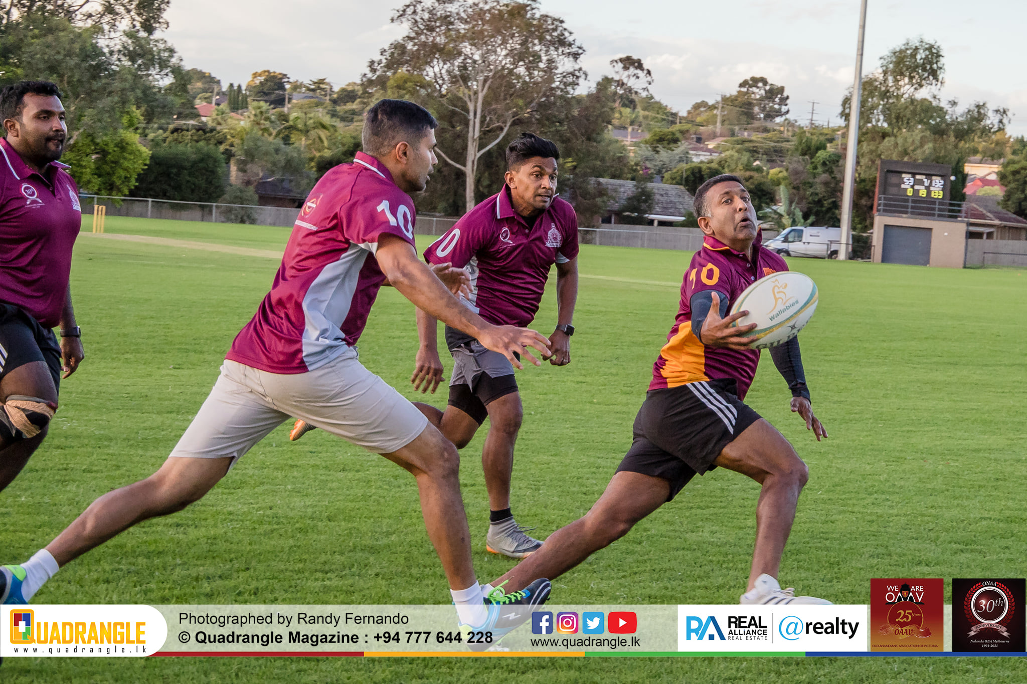 Battle of the Maroons Melbourne 2021 Photo