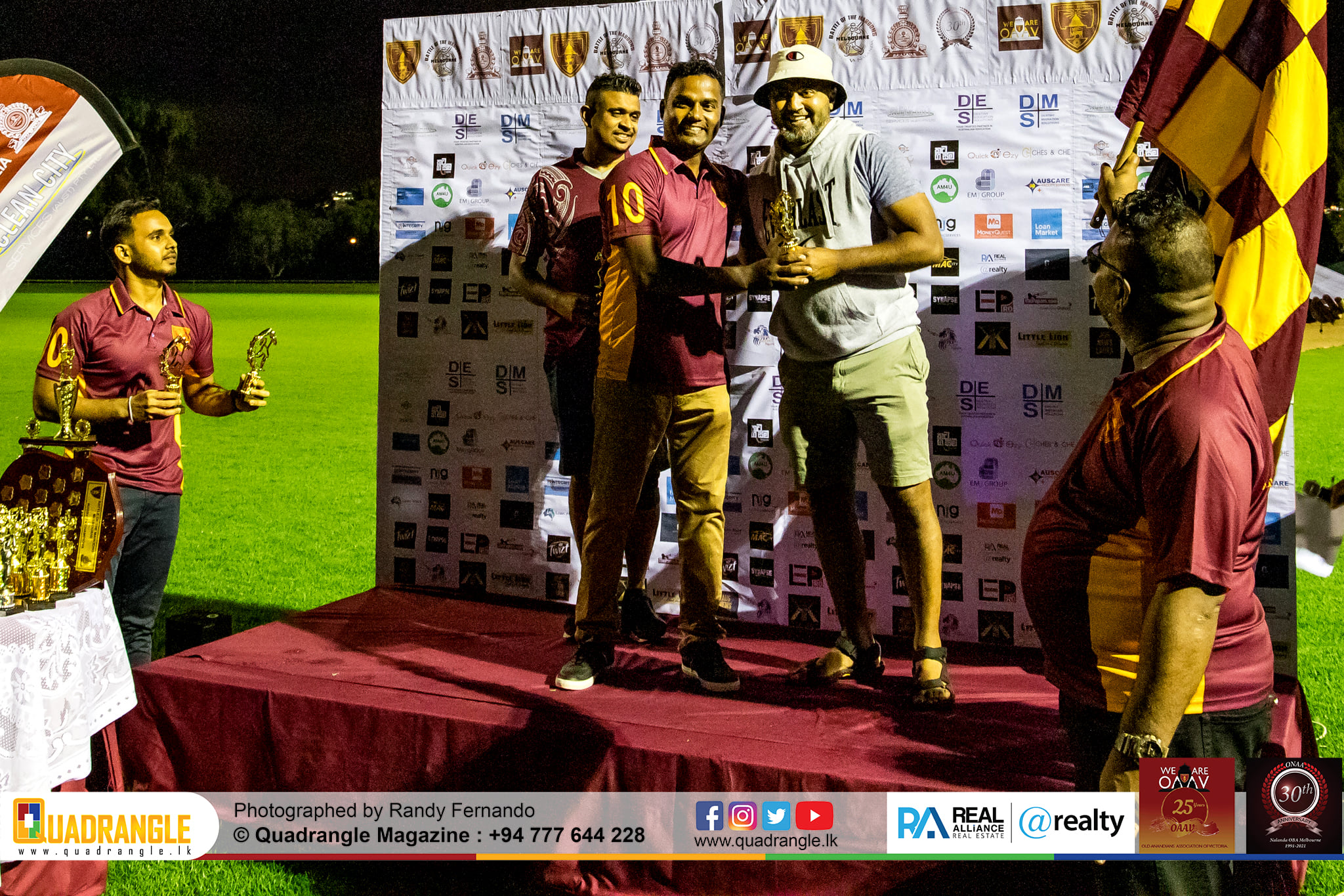 Battle of the Maroons Melbourne 2021 Photo