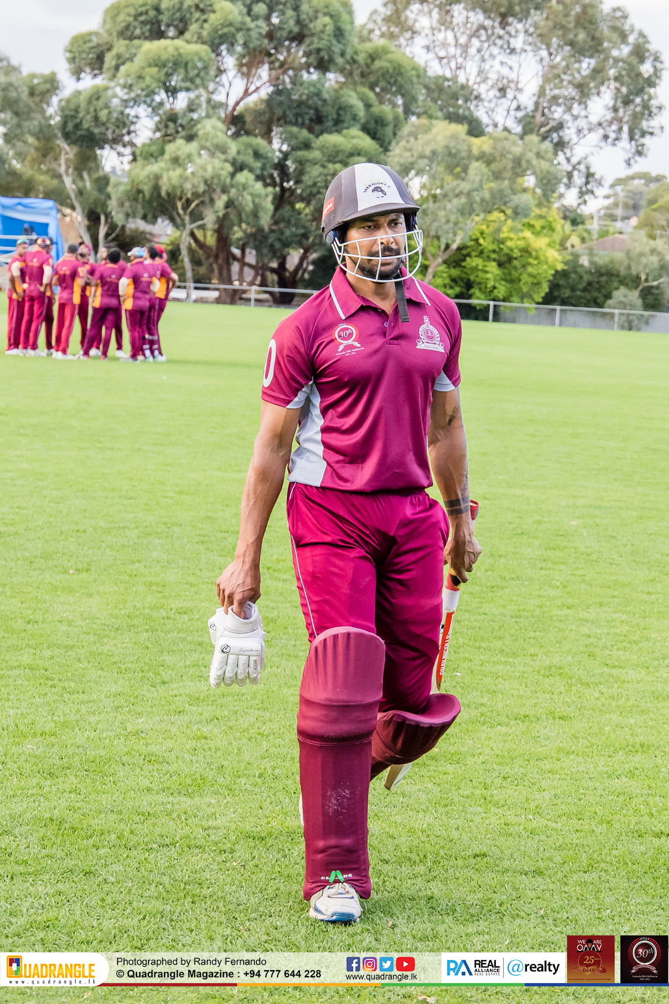 Battle of the Maroons Melbourne 2021 Photo