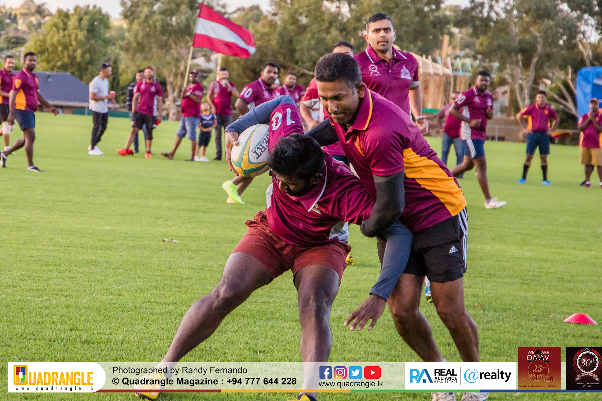 Battle of the Maroons Melbourne 2021 Photo