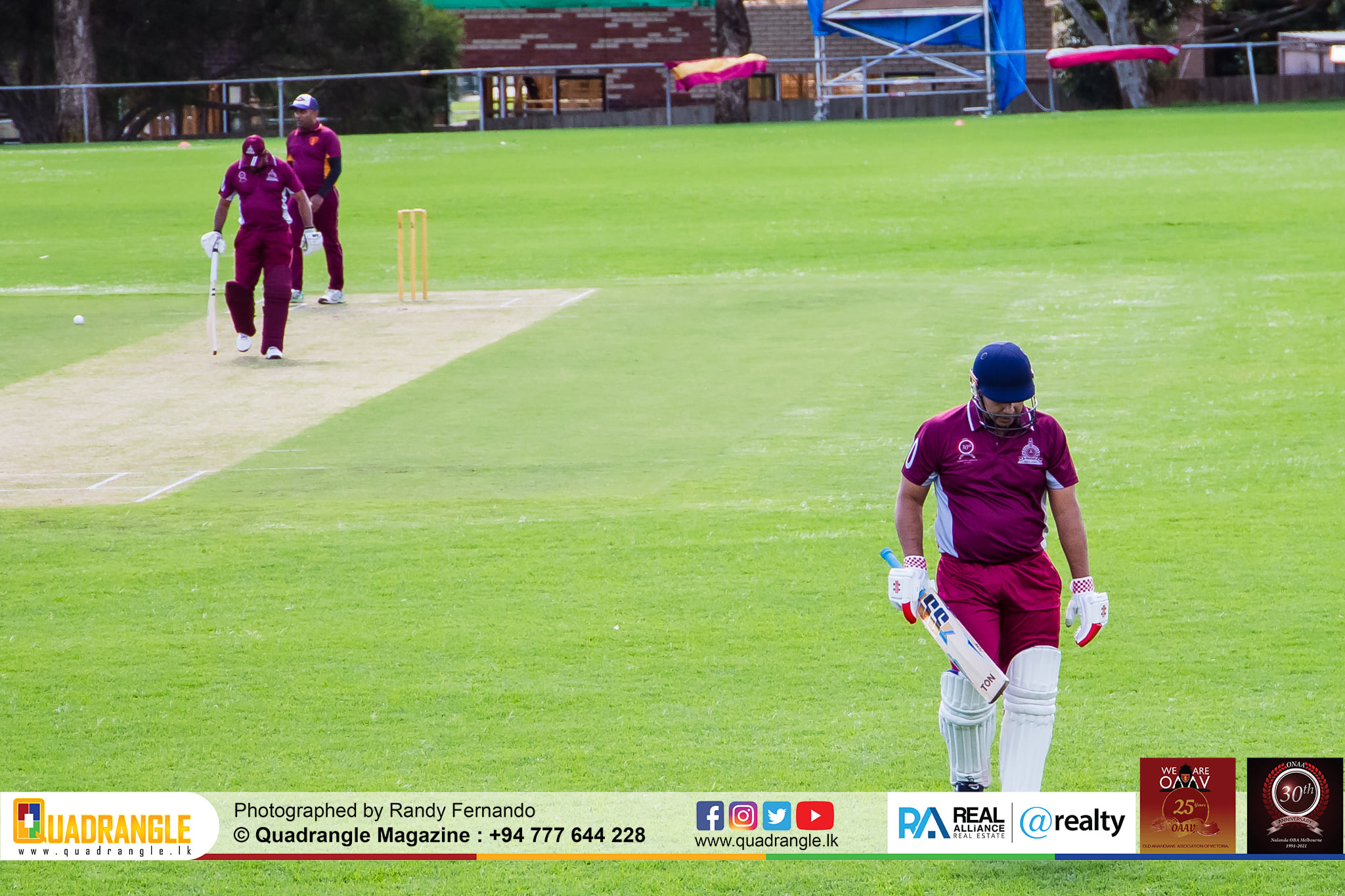 Battle of the Maroons Melbourne 2021 Photo