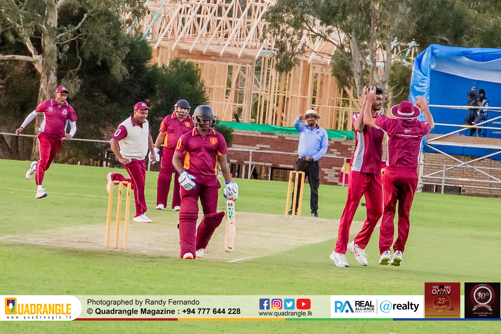 Battle of the Maroons Melbourne 2021 Photo