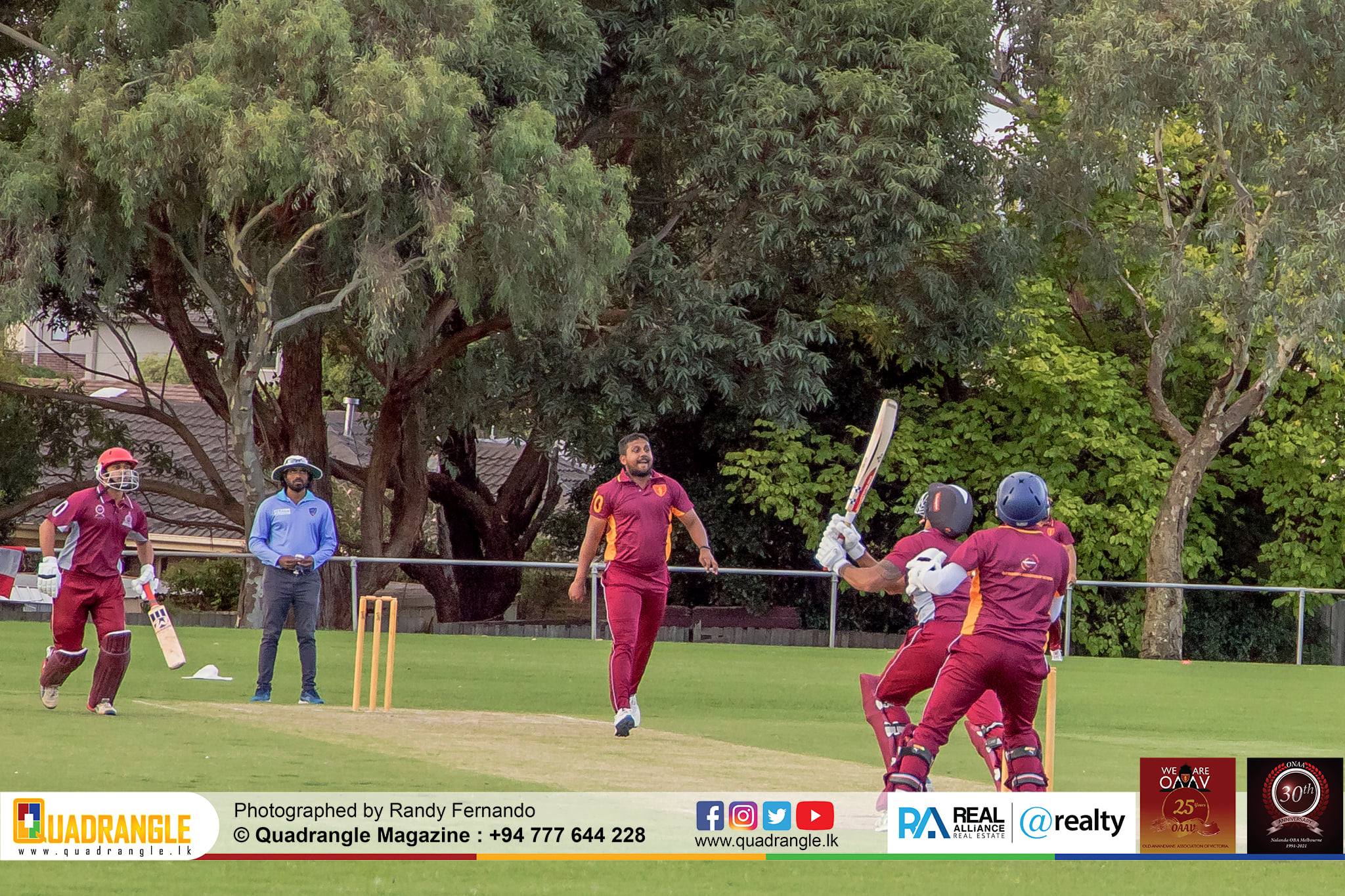 Battle of the Maroons Melbourne 2021 Photo