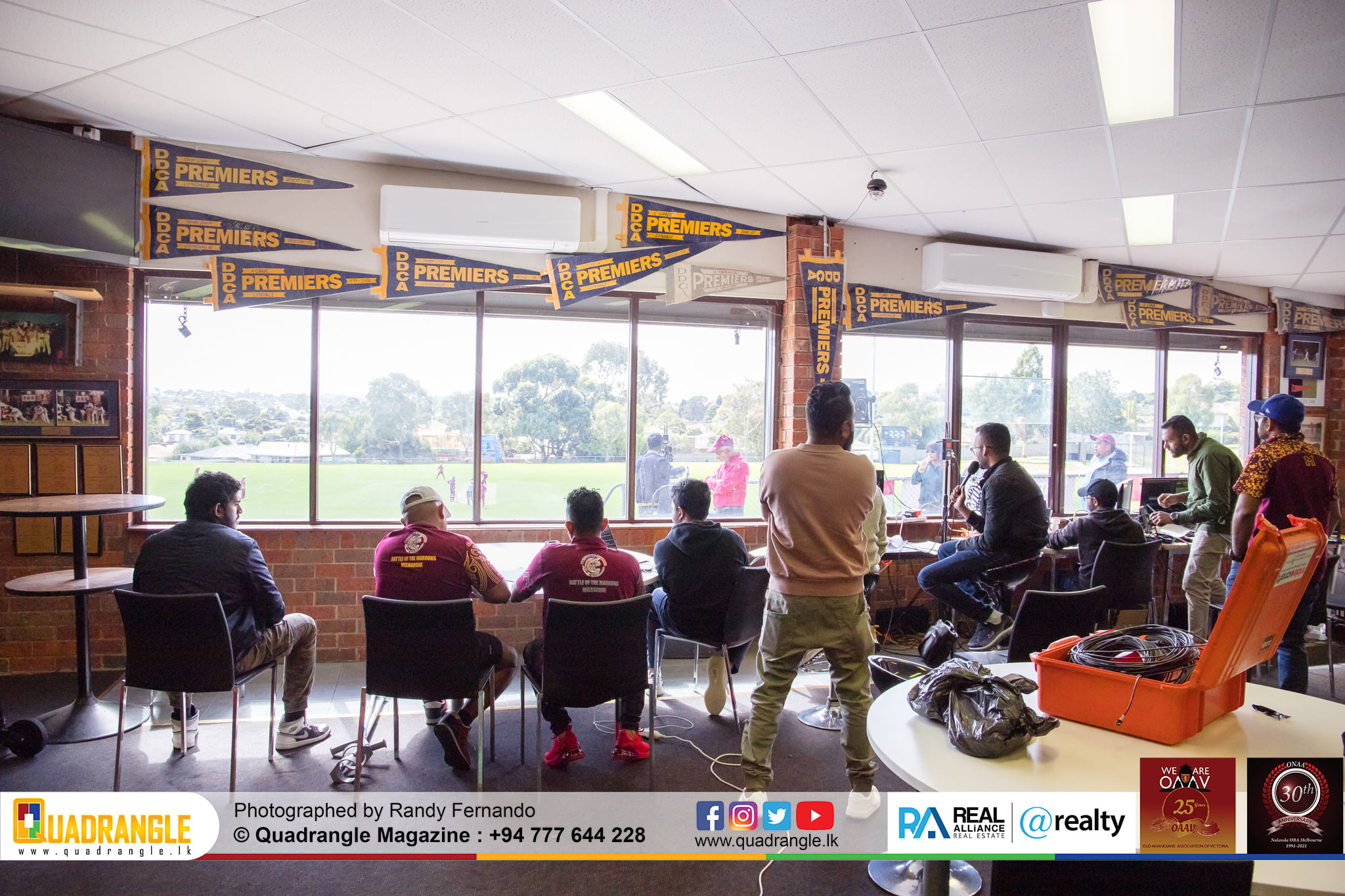 Battle of the Maroons Melbourne 2021 Photo