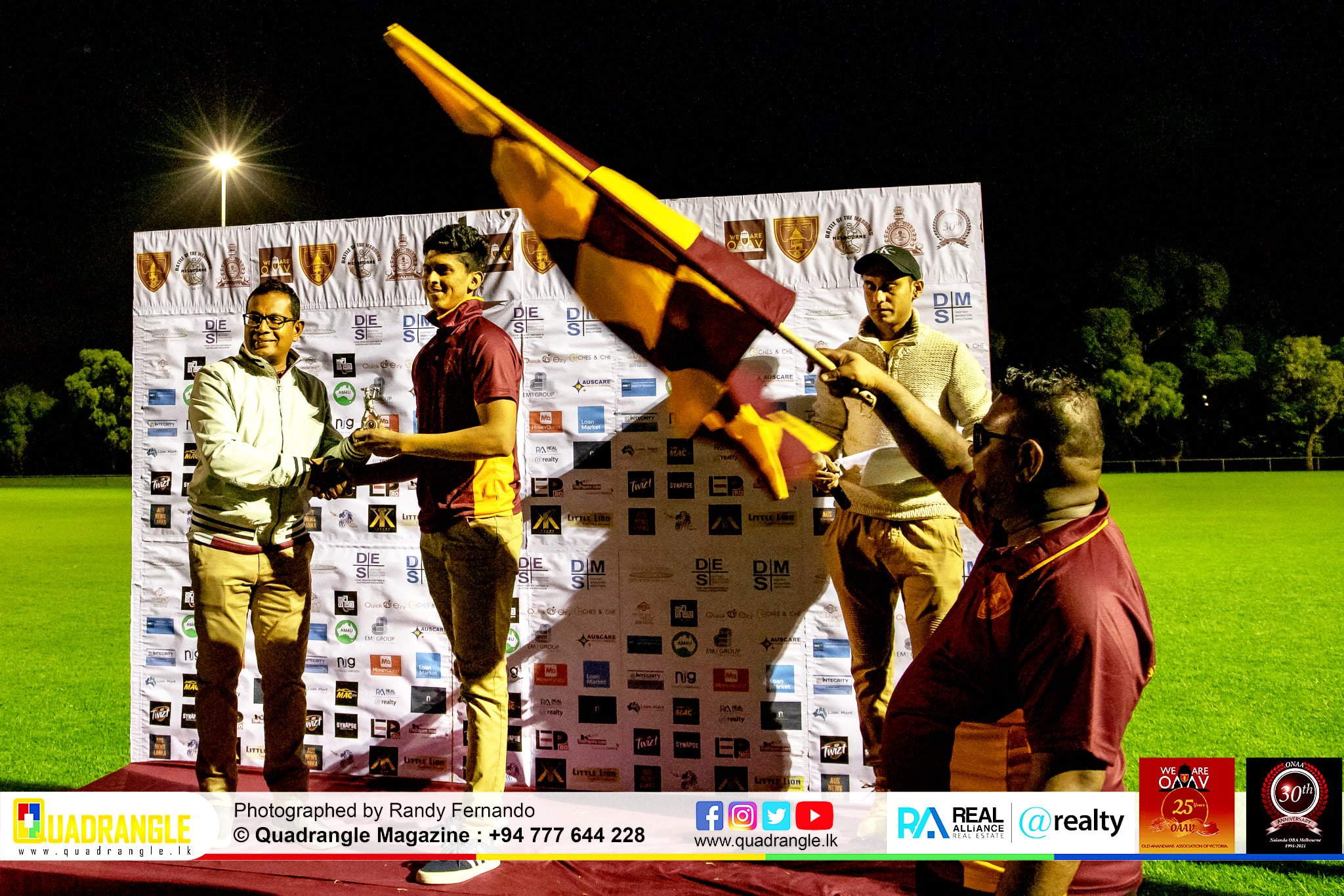 Battle of the Maroons Melbourne 2021 Photo