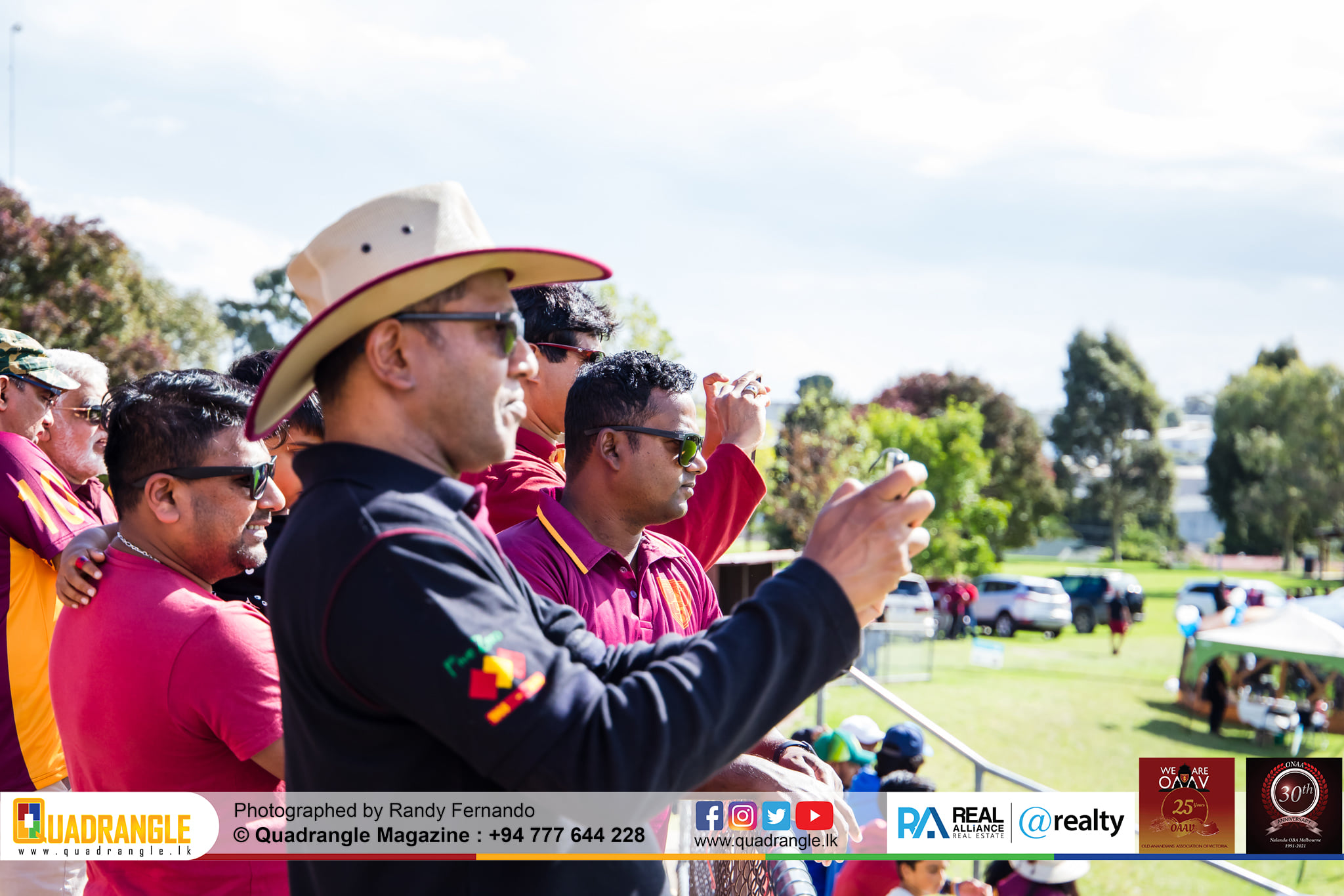 Battle of the Maroons Melbourne 2021 Photo